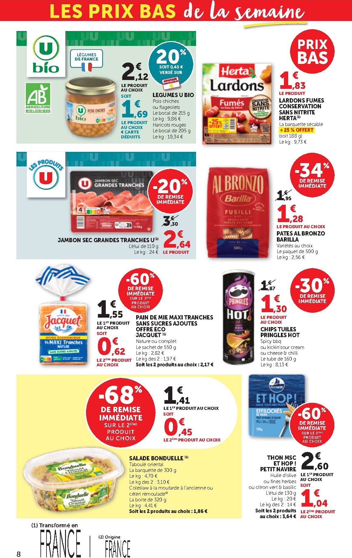 bi1 - Current Bi1 - Supermarché, Maxi Marché leaflet valid from du mercredi 15/07/2026 to du dimanche 26/07/2026 - page: 8