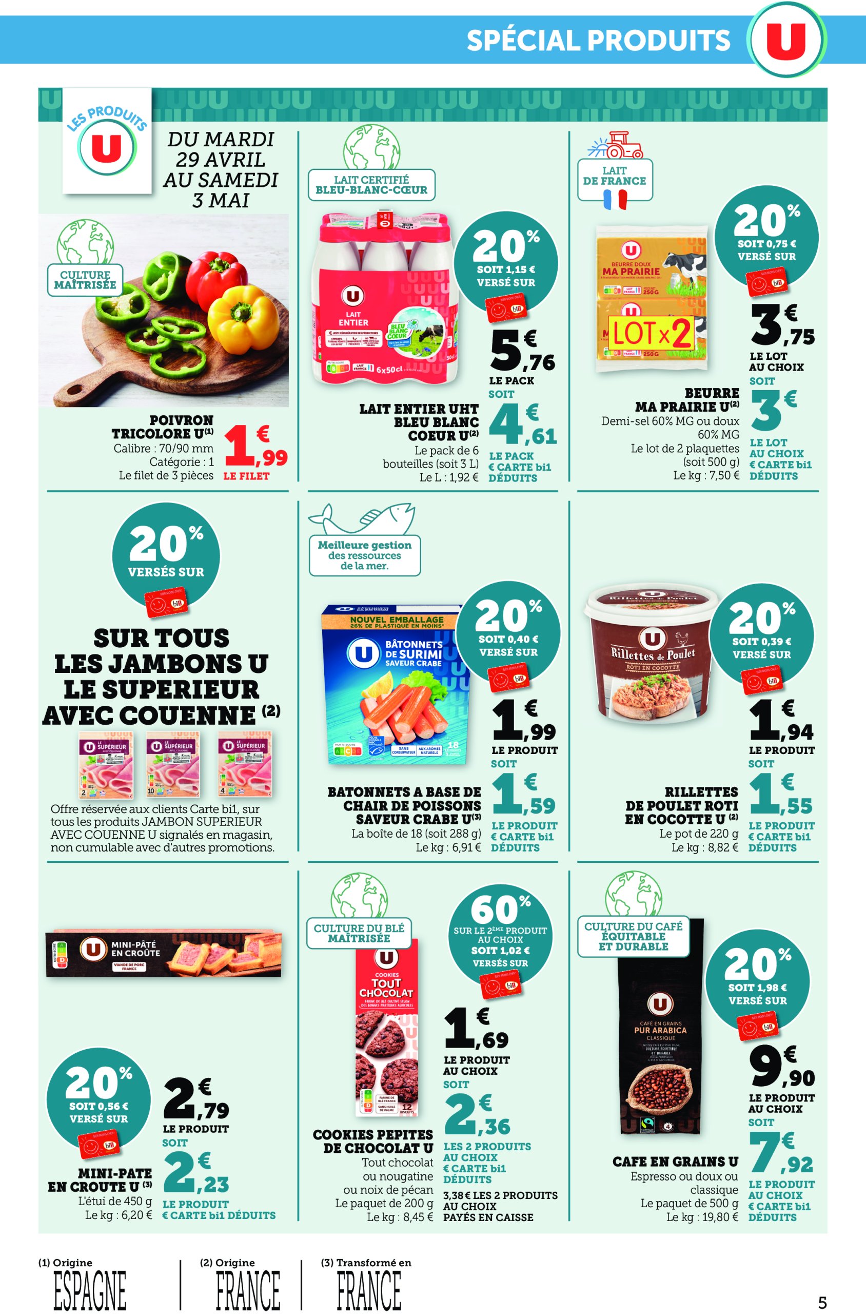 bi1 - Catalogue Bi1 valable dès 29/04 - 11/05 - page: 5