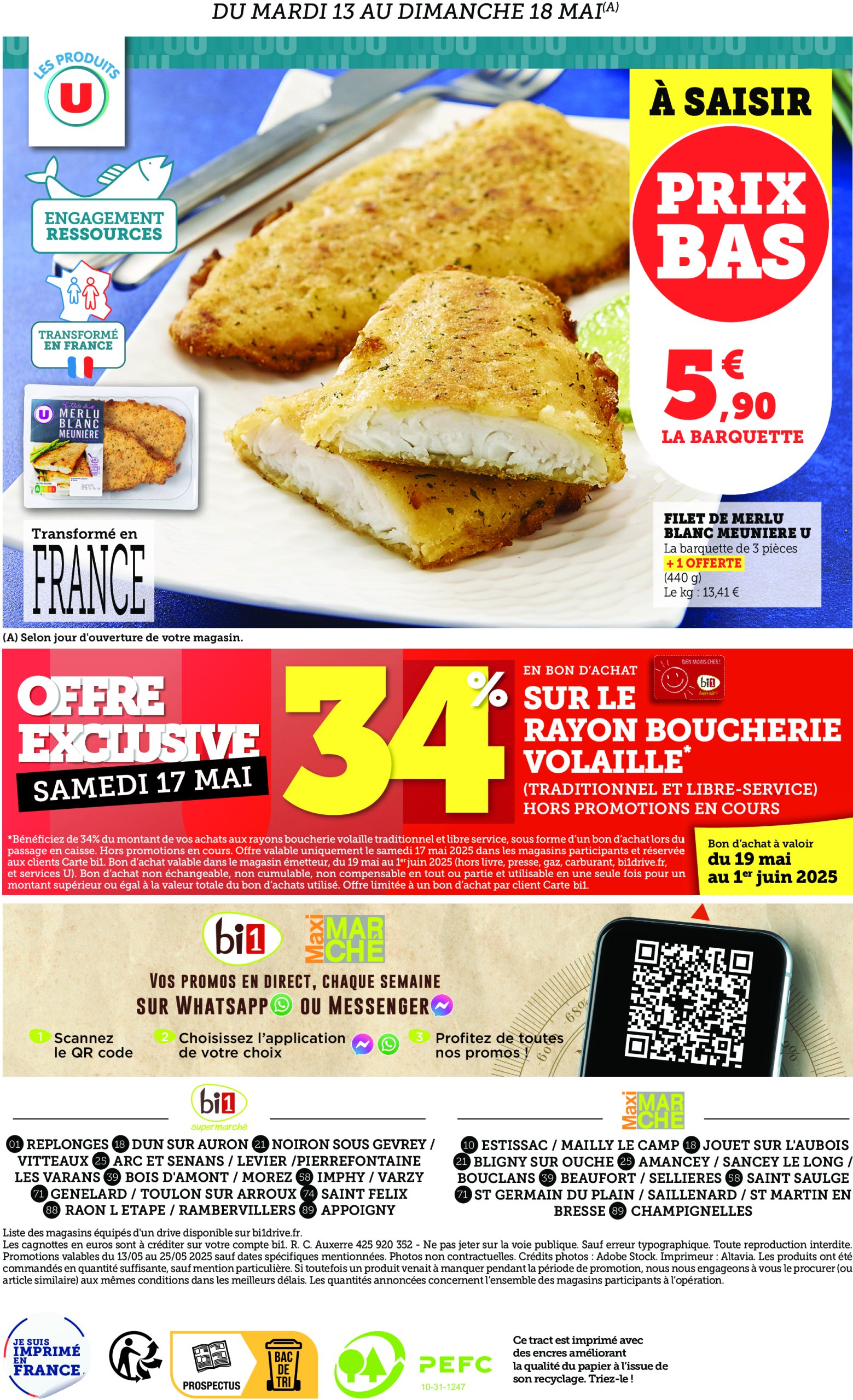 bi1 - Catalogue bi1 valable dès 13/05 - 25/05 - page: 2