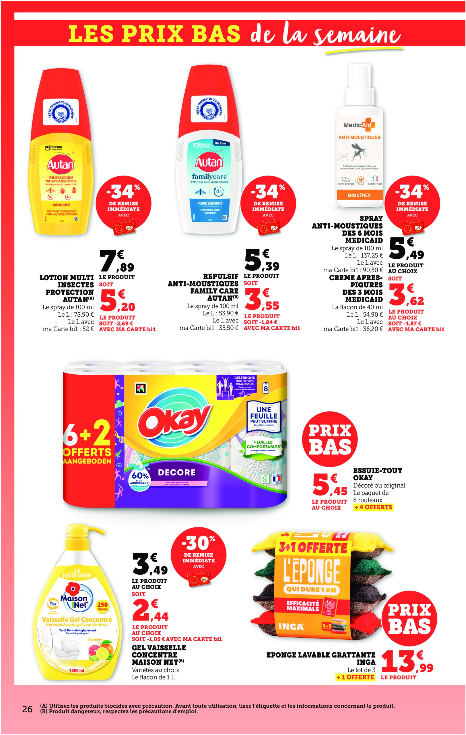 bi1 - Catalogue Bi1 valable du 11/06 au 22/06 - page: 26