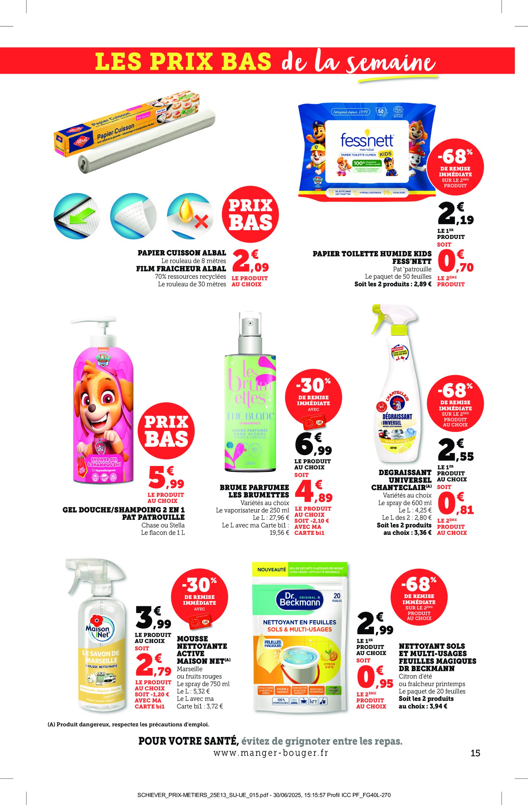 bi1 - Catalogue Bi1 valable du 22/07 au 27/07 - page: 15