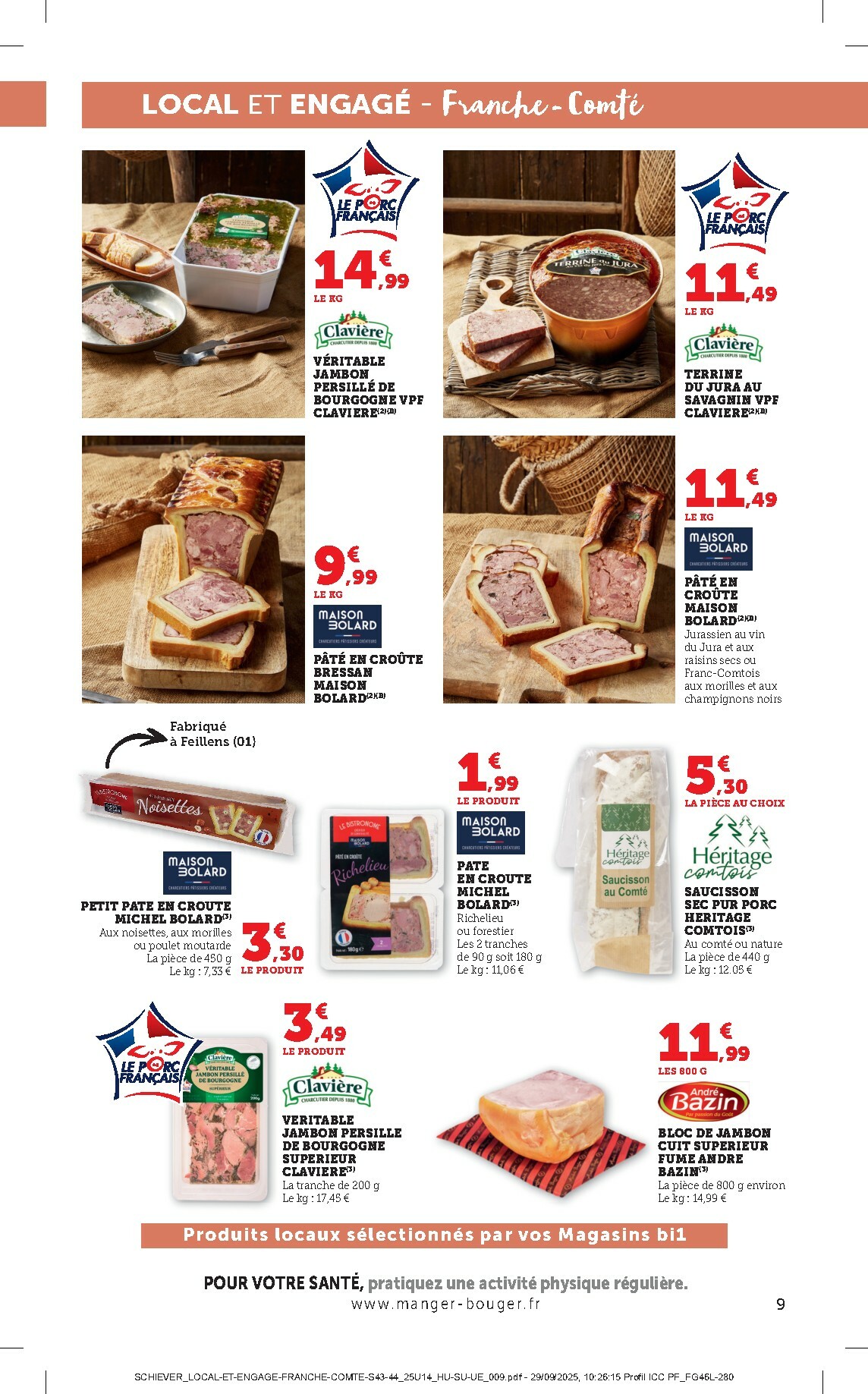 bi1 - Catalogue Bi1 valable du 21/10 au 02/11 - page: 9