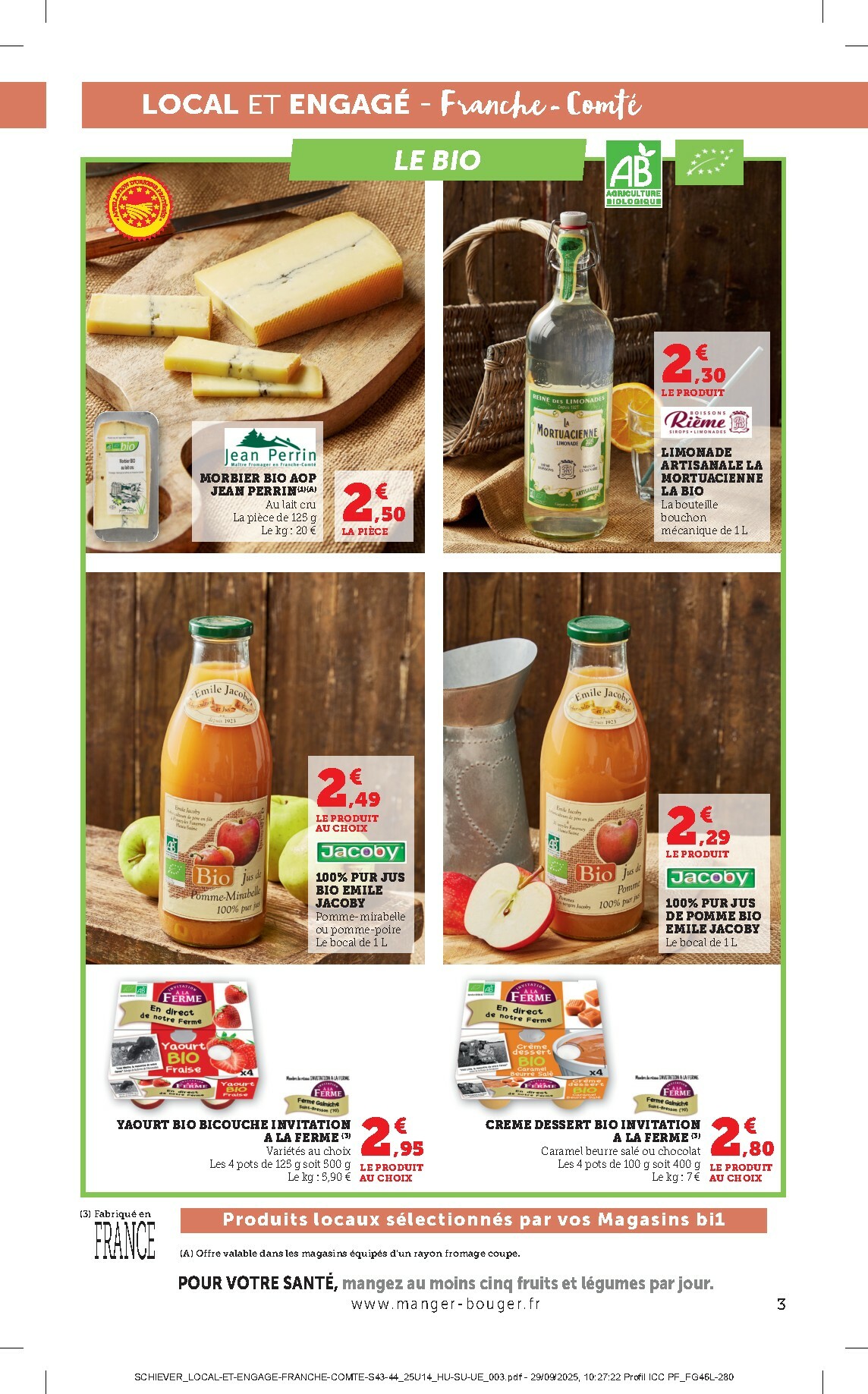 bi1 - Catalogue Bi1 valable du 21/10 au 02/11 - page: 3