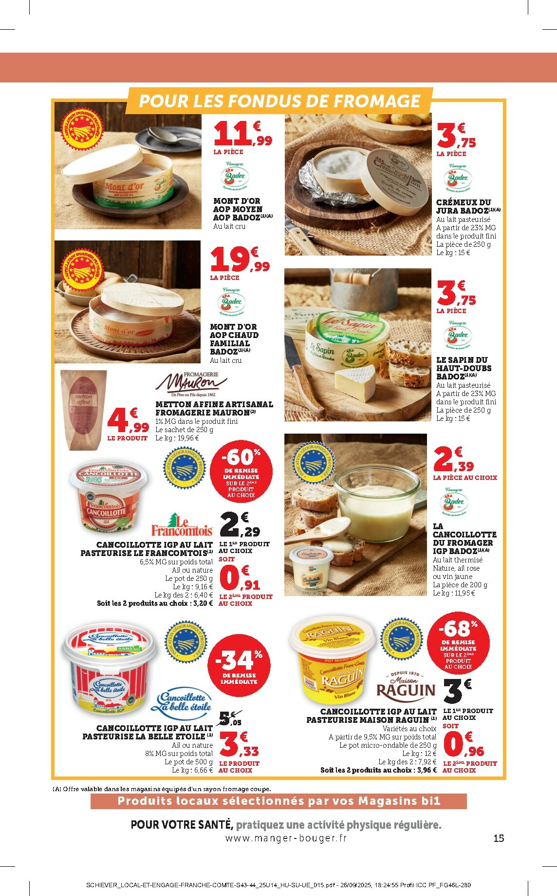 bi1 - Catalogue Bi1 valable du 21/10 au 02/11 - page: 15