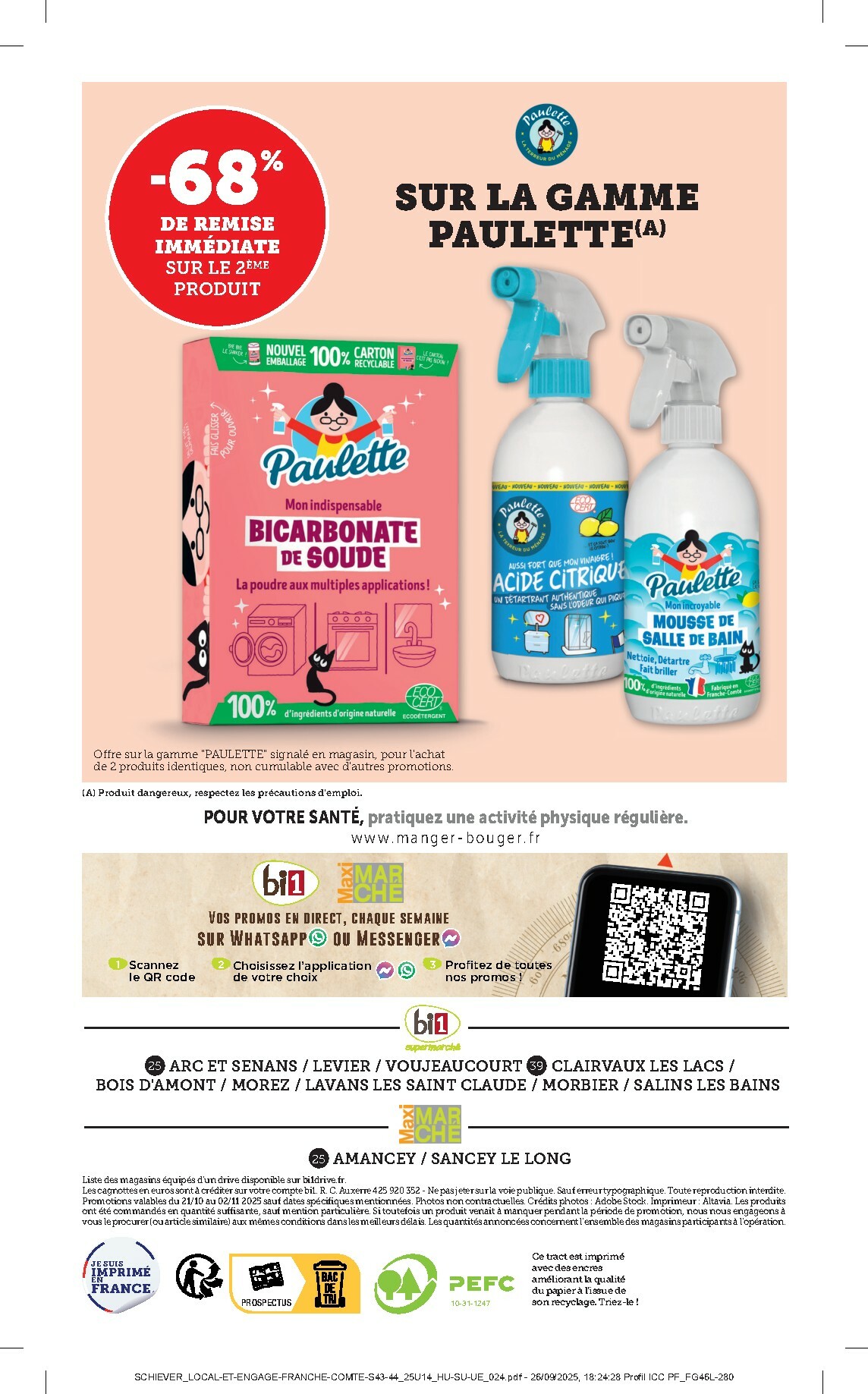 bi1 - Catalogue Bi1 valable du 21/10 au 02/11 - page: 24