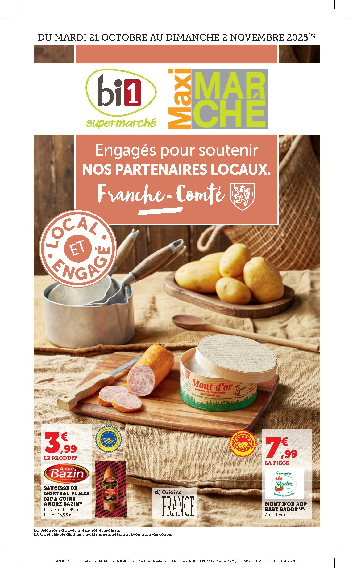 bi1 - Catalogue Bi1 valable du 21/10 au 02/11