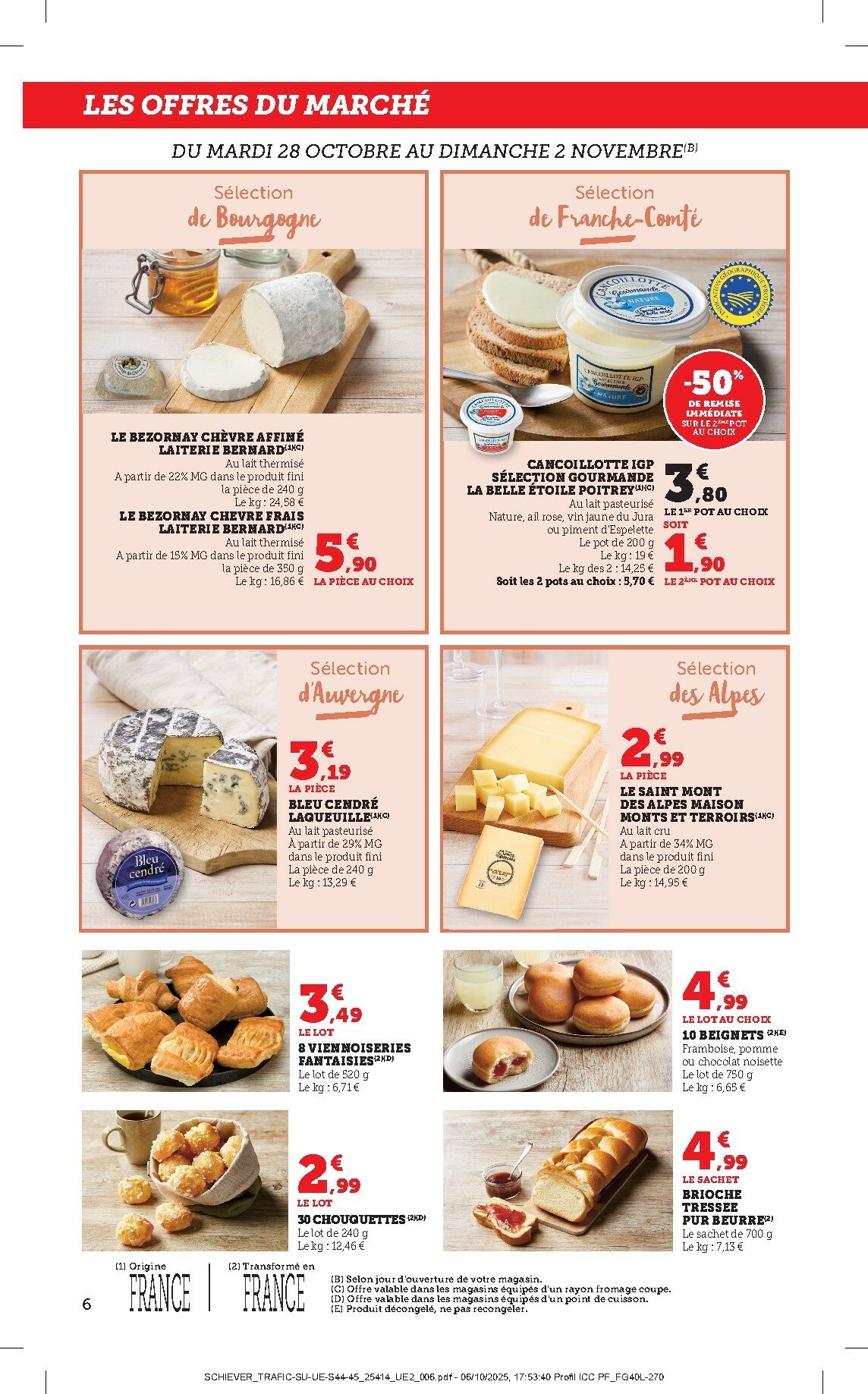 bi1 - Catalogue Bi1 valable du 28/10 au 09/11 - page: 6