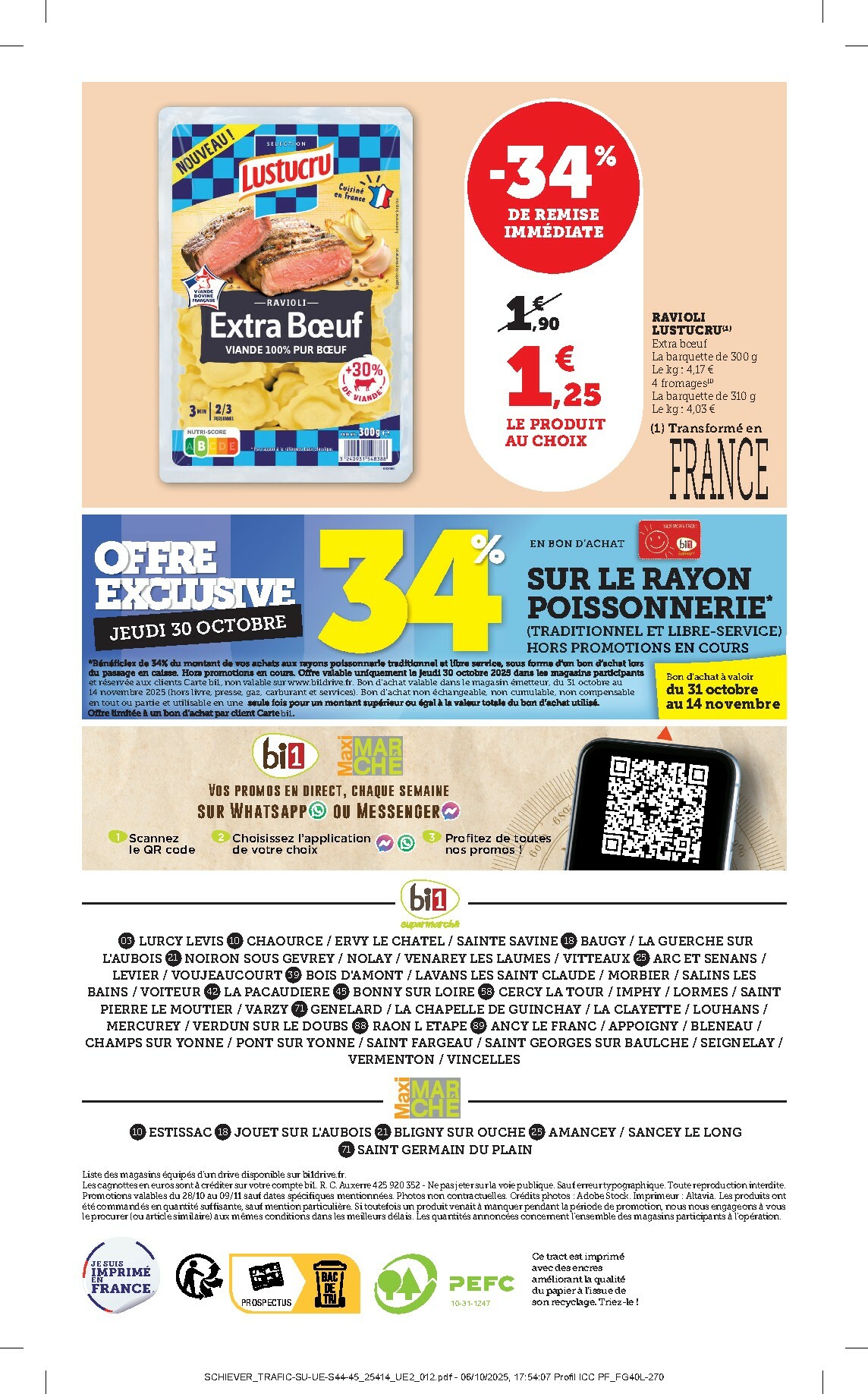 bi1 - Catalogue Bi1 valable du 28/10 au 09/11 - page: 12