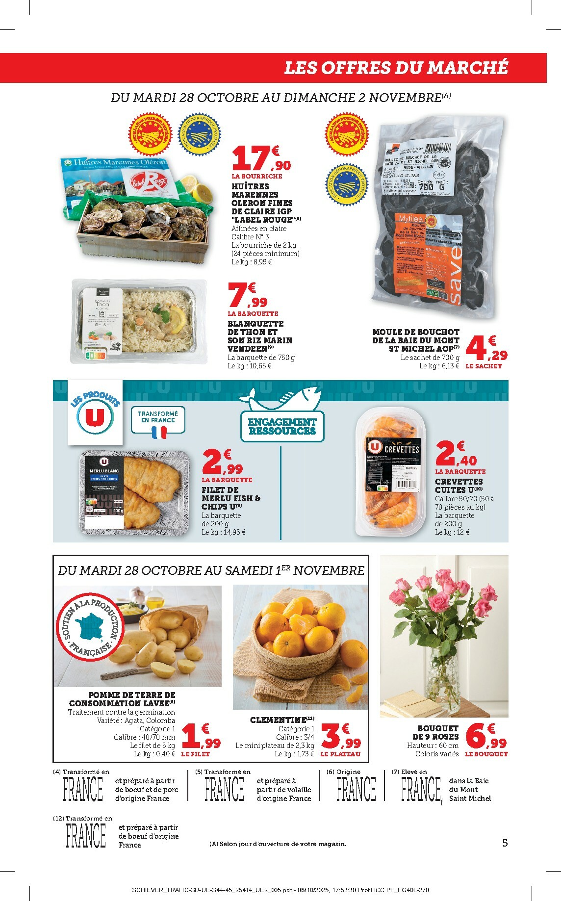 bi1 - Catalogue Bi1 valable du 28/10 au 09/11 - page: 5