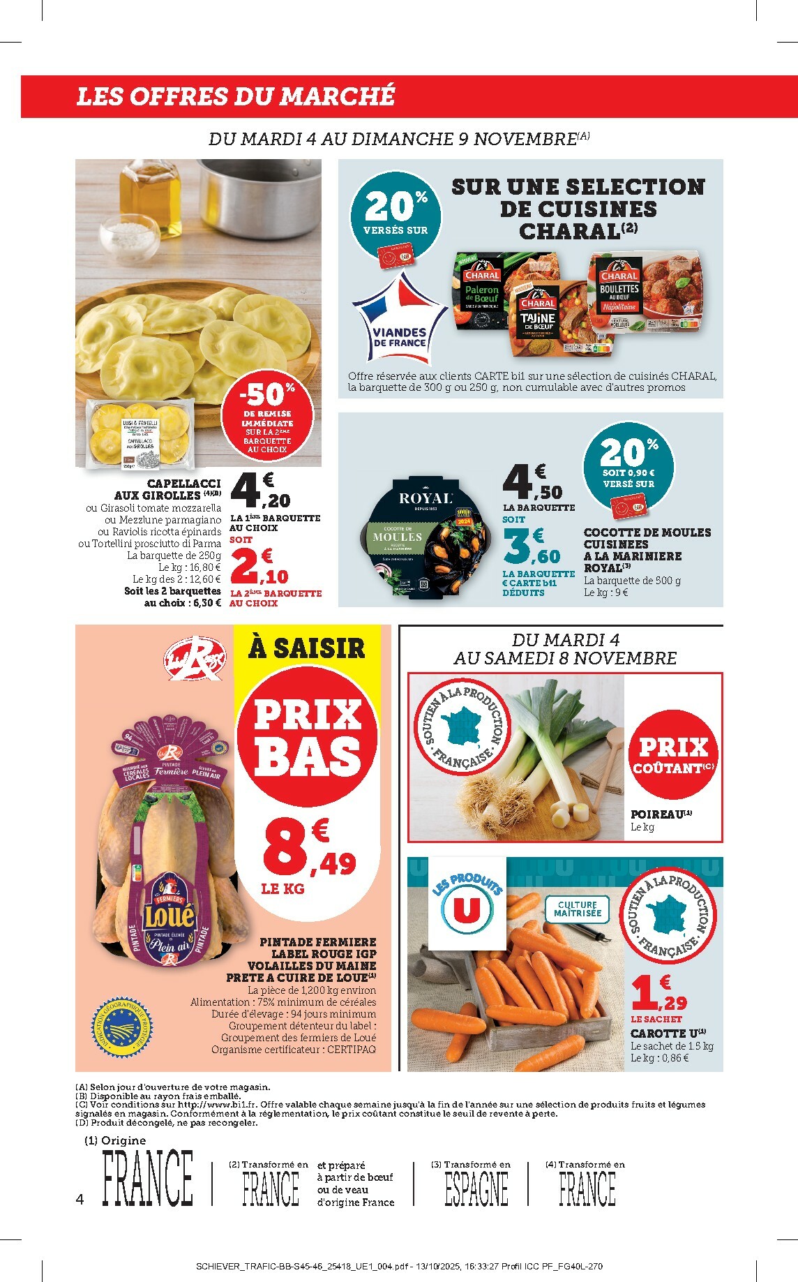 bi1 - Catalogue Bi1 valable du 04/11 au 16/11 - page: 4