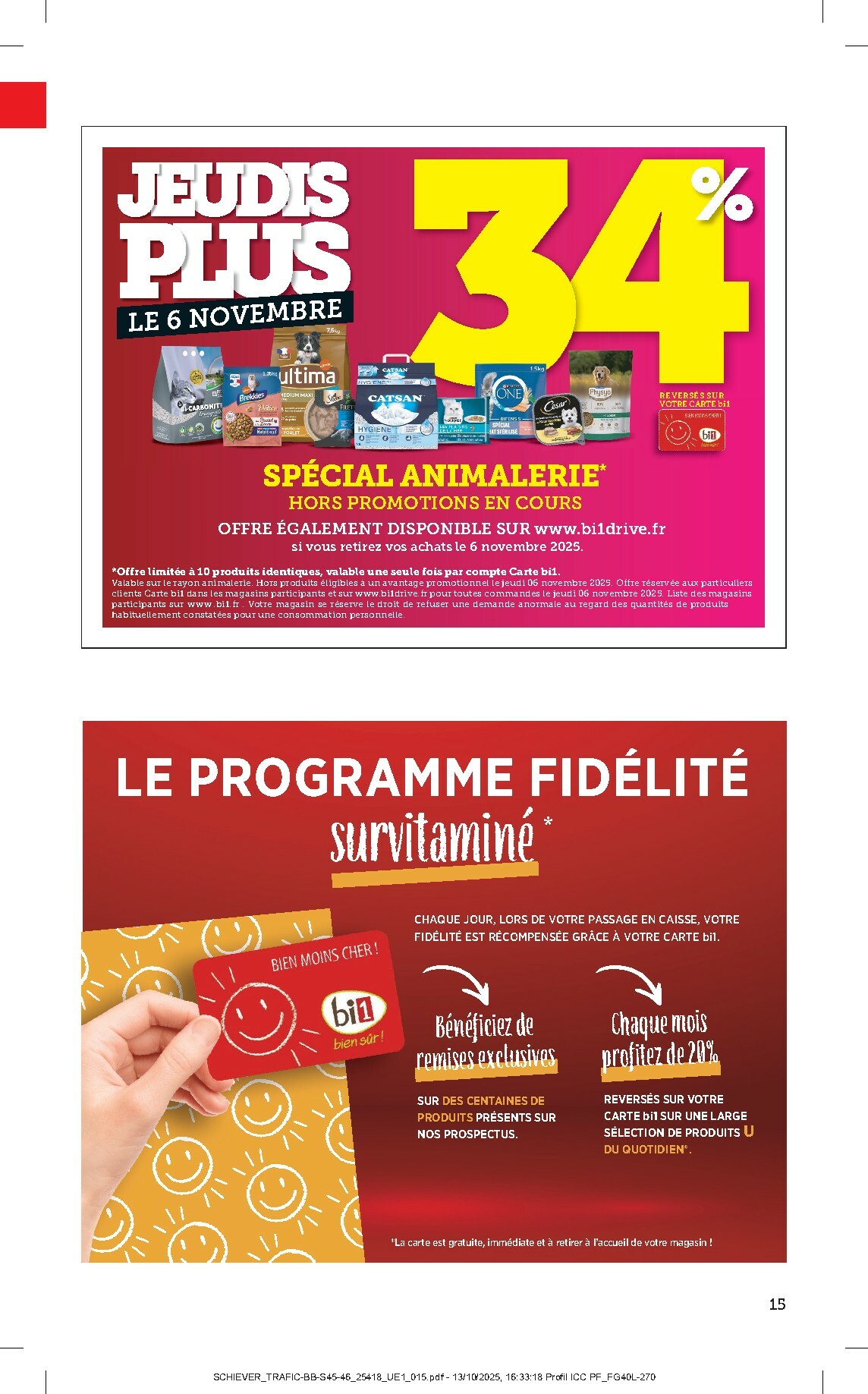bi1 - Catalogue Bi1 valable du 04/11 au 16/11 - page: 15