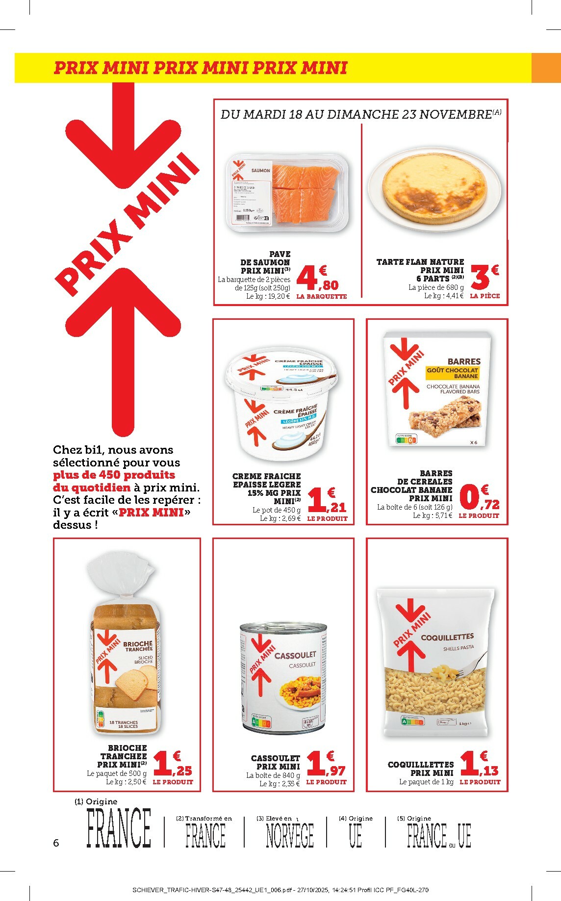 bi1 - Catalogue Bi1 valable du 18/11 au 30/11 - page: 6