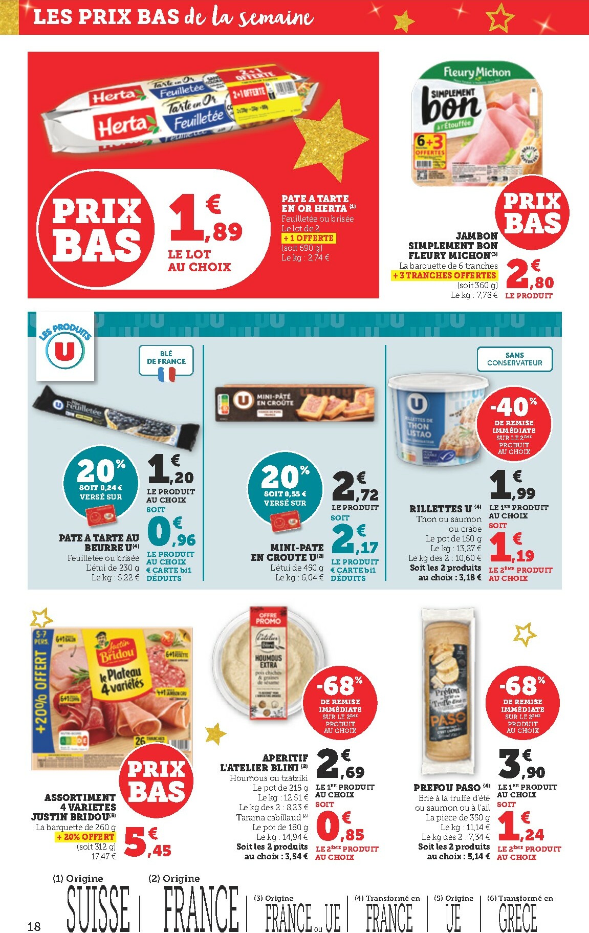 bi1 - Catalogue Bi1 - Noël valable du 09/12 au 24/12 - page: 18