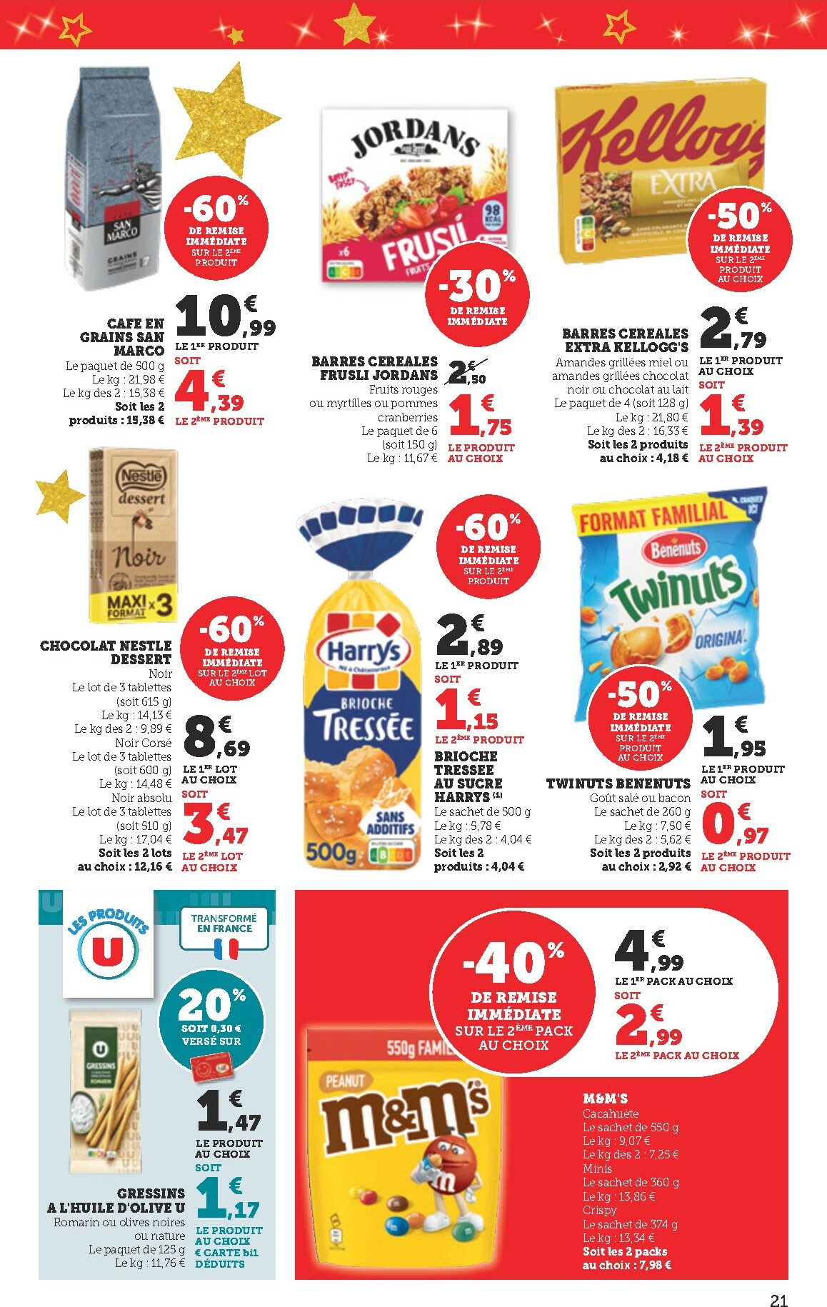 bi1 - Catalogue Bi1 - Noël valable du 09/12 au 24/12 - page: 21