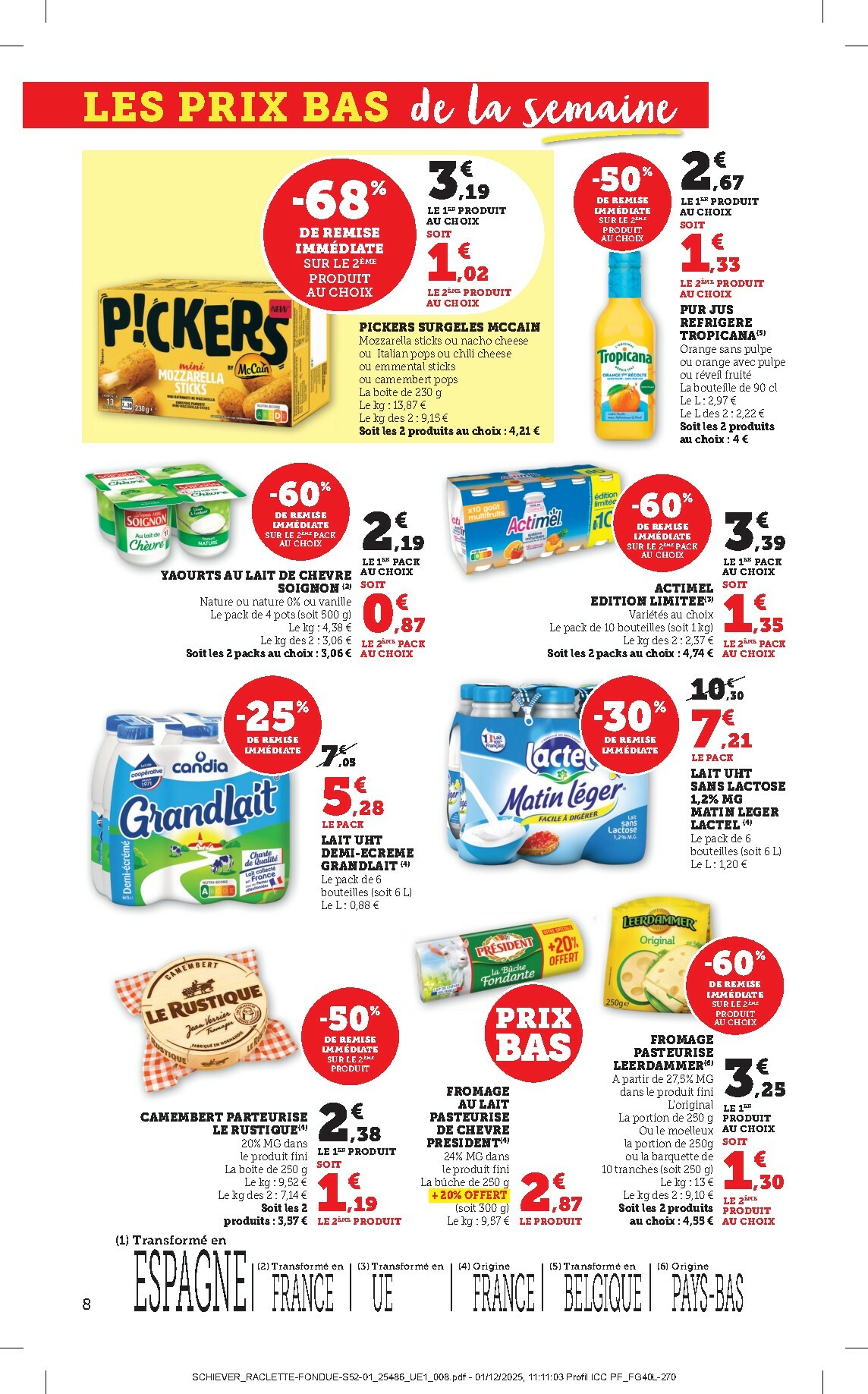 bi1 - Catalogue Bi1 valable du 27/12 au 04/01 - page: 8