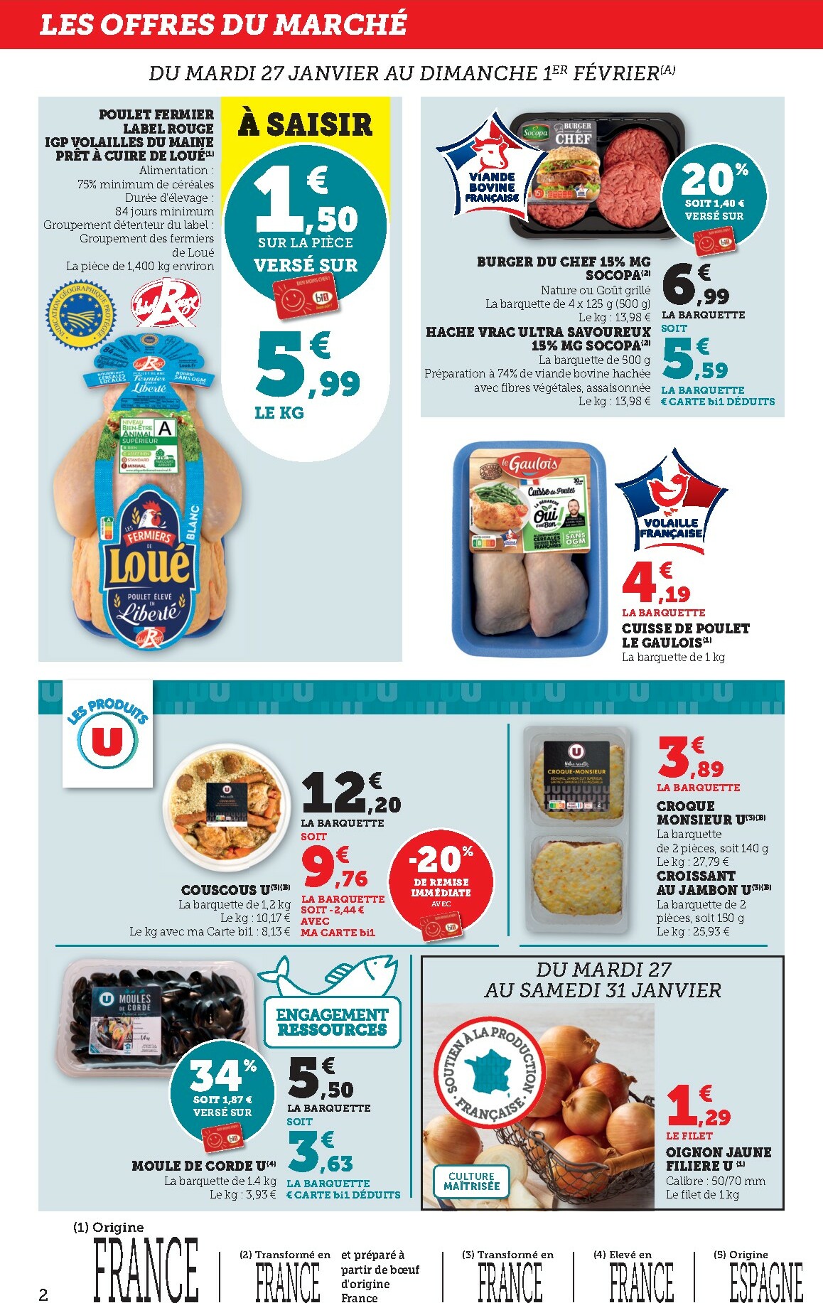 bi1 - Catalogue Bi1 - Maxi valable du 27/01 au 08/02 - page: 2