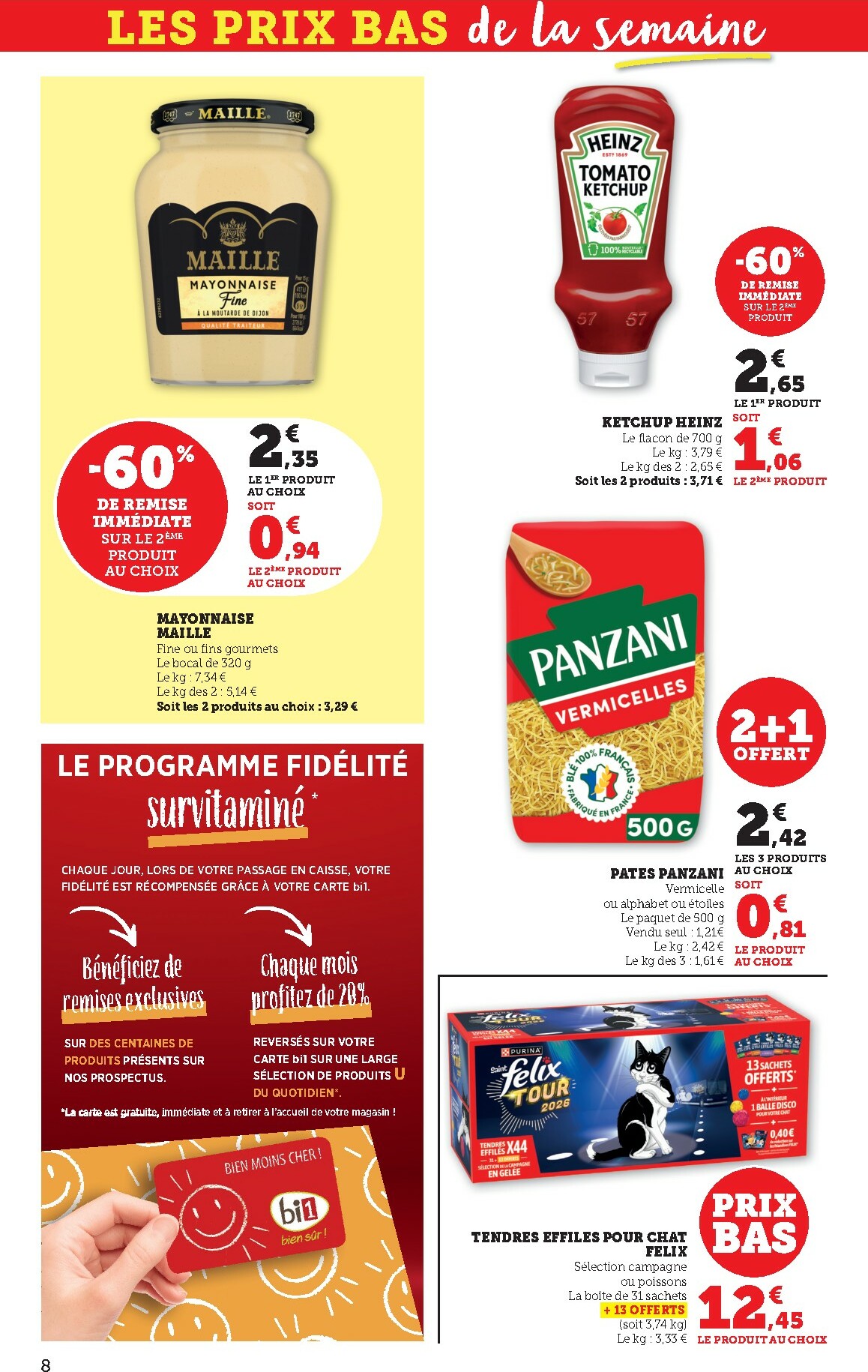bi1 - Catalogue Bi1 - Maxi valable du 27/01 au 08/02 - page: 8