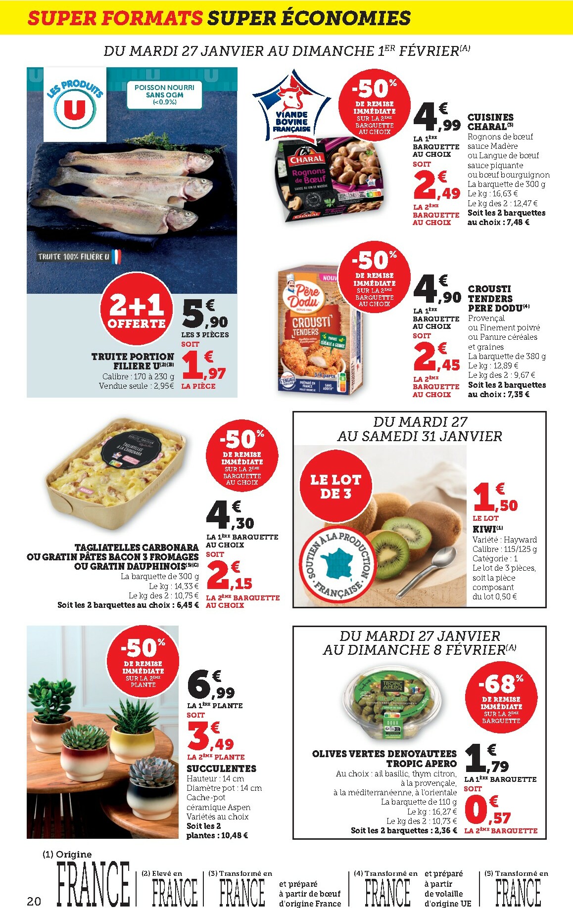 bi1 - Catalogue Bi1 valable du 27/01 au 08/02 - page: 20