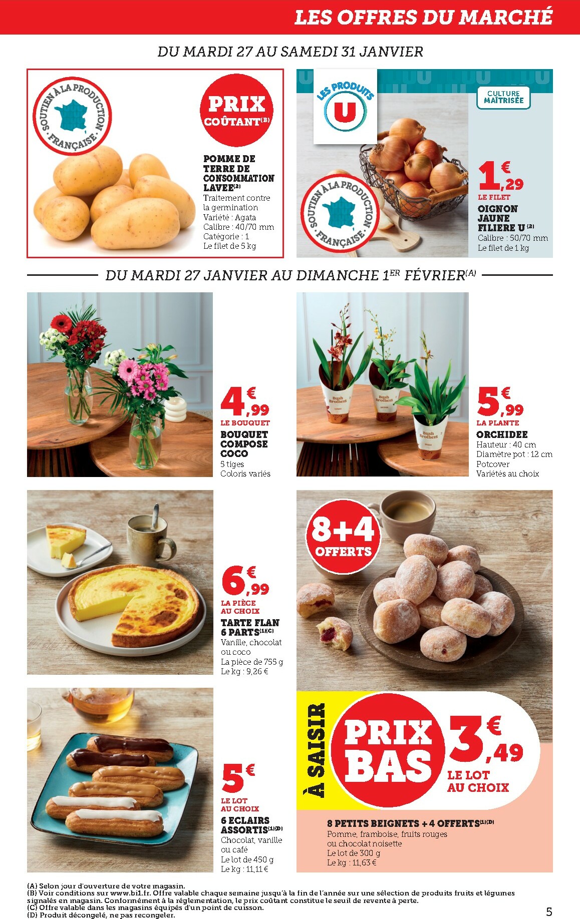bi1 - Catalogue Bi1 - Supermarché valable du 27/01 au 08/02 - page: 5