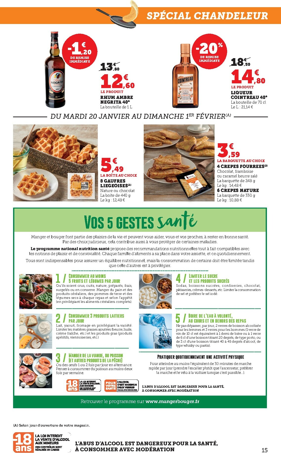 bi1 - Catalogue Bi1 - Dompierre-sur-Besbre, Clamecy, Veigy-Foncenez, Auxerre valable du 20/01 au 01/02 - page: 15