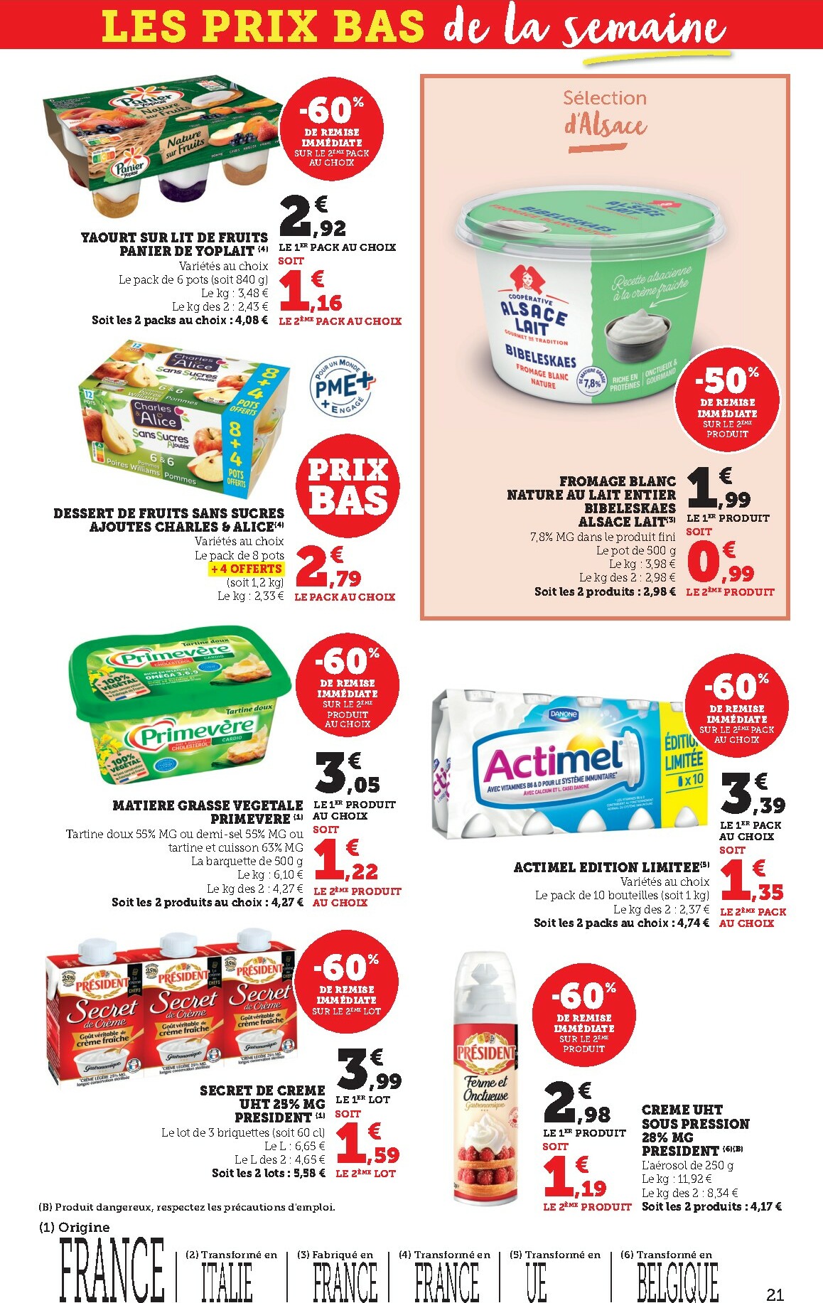 bi1 - Catalogue Bi1 - Dompierre-sur-Besbre, Clamecy, Veigy-Foncenez, Auxerre valable du 20/01 au 01/02 - page: 21