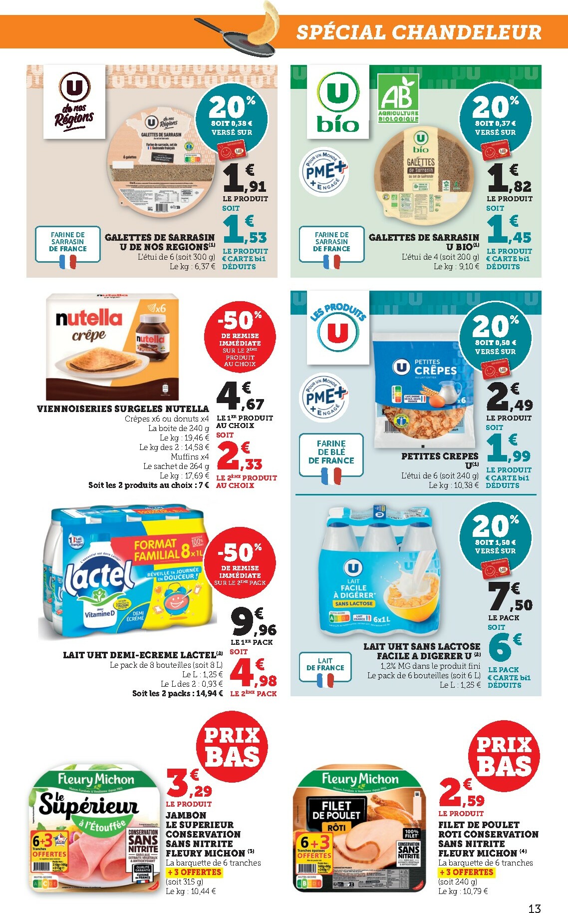 bi1 - Catalogue Bi1 - Dompierre-sur-Besbre, Clamecy, Veigy-Foncenez, Auxerre valable du 20/01 au 01/02 - page: 13