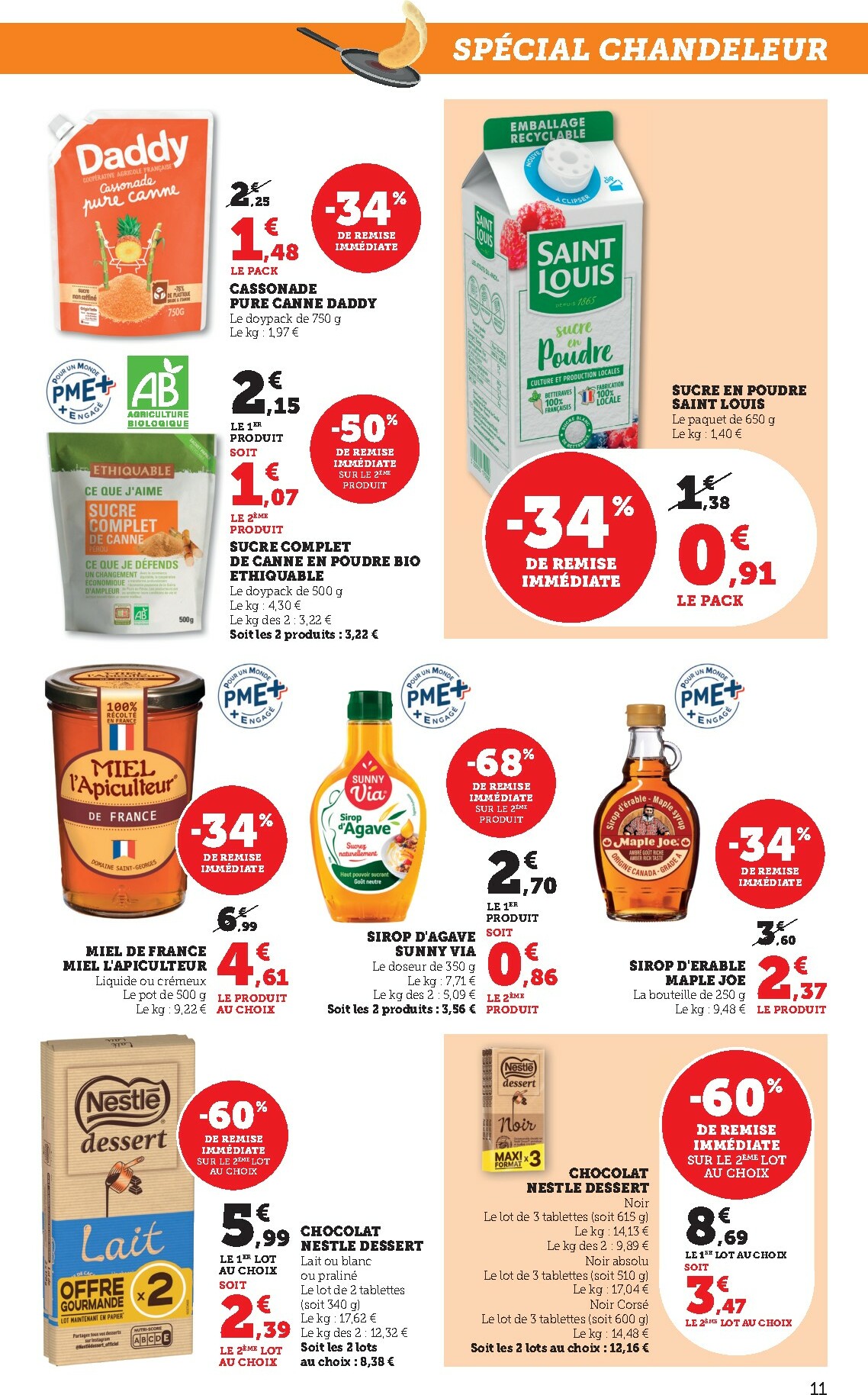 bi1 - Catalogue Bi1 - Dompierre-sur-Besbre, Clamecy, Veigy-Foncenez, Auxerre valable du 20/01 au 01/02 - page: 11