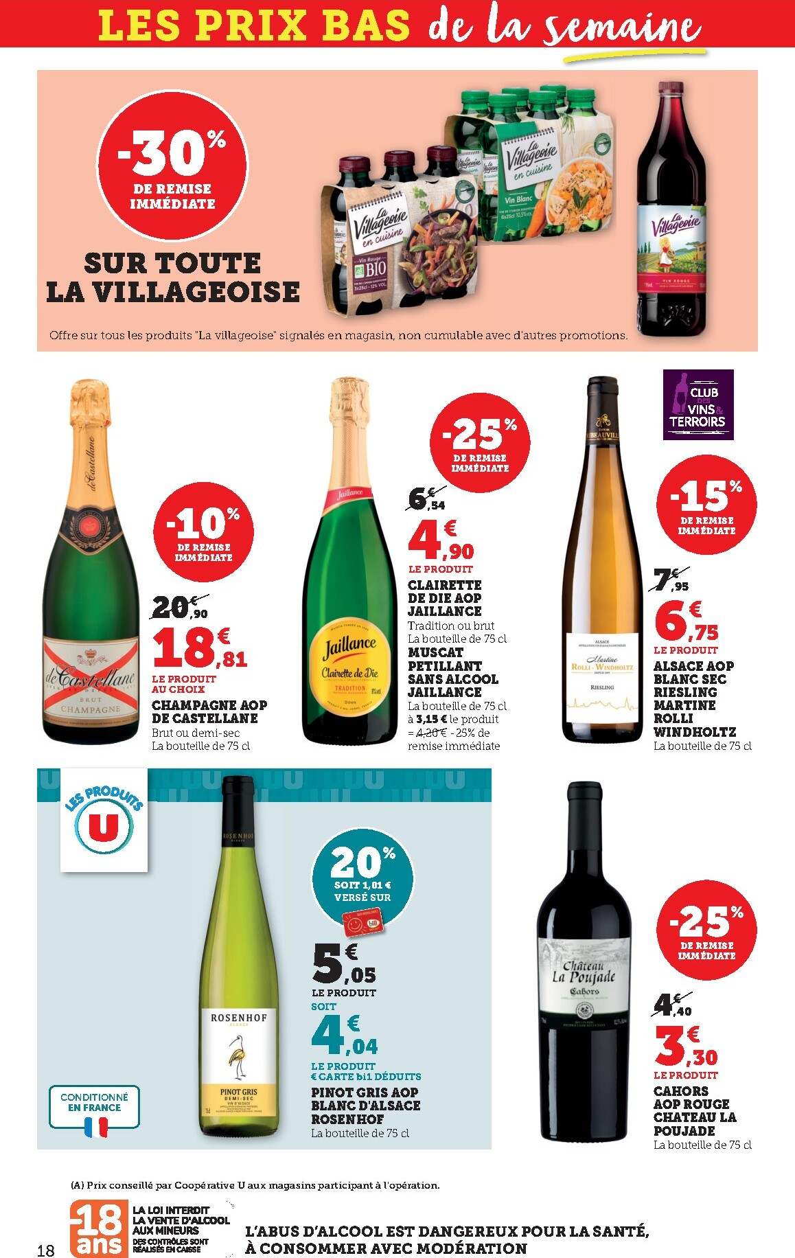 bi1 - Catalogue Bi1 - Supermarché 2 valable du 20/01 au 01/02 - page: 18