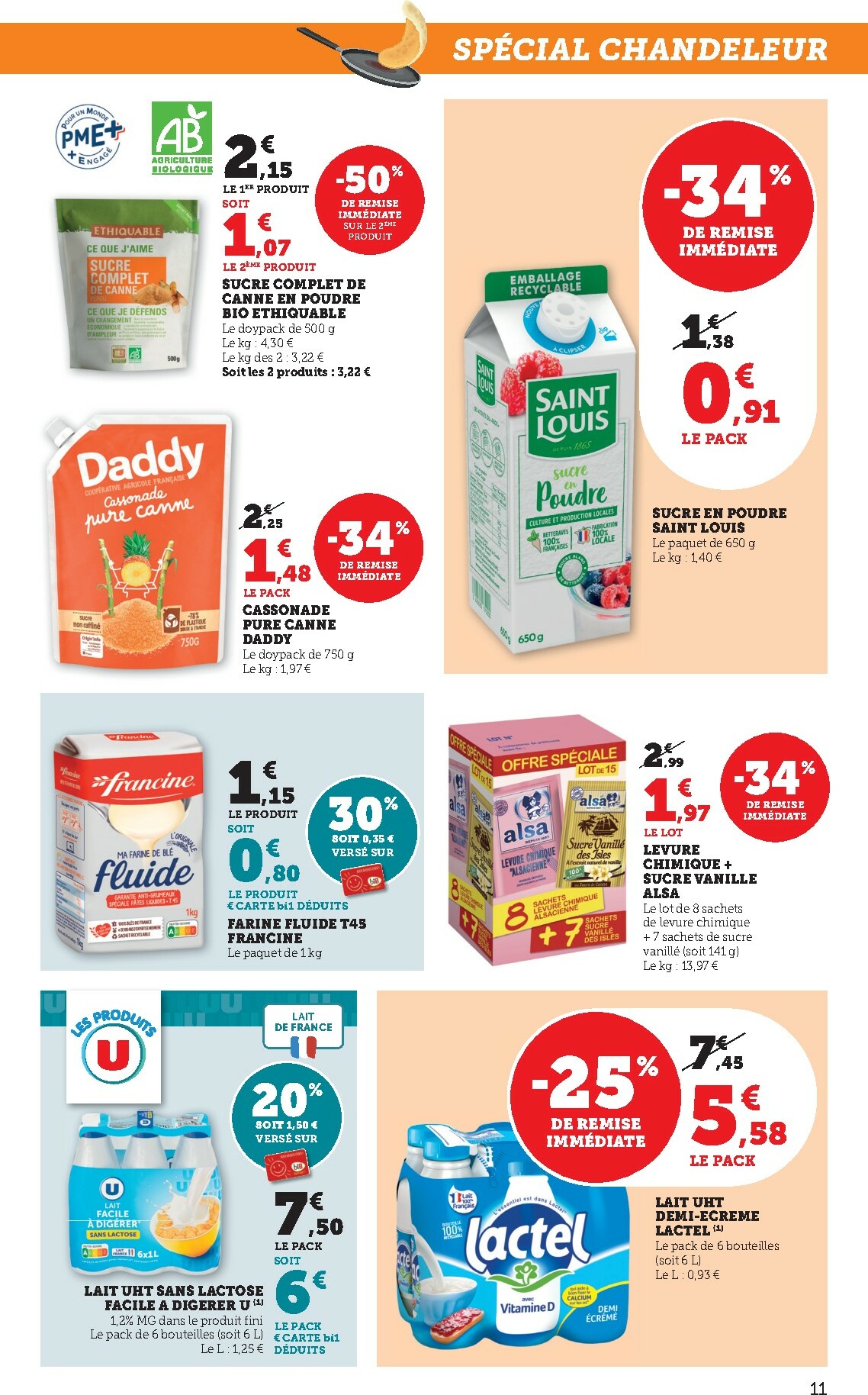 bi1 - Catalogue Bi1 - Supermarché 2 valable du 20/01 au 01/02 - page: 11