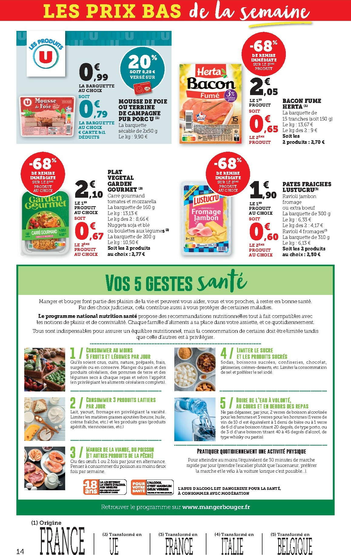 bi1 - Catalogue Bi1 - Supermarché 2 valable du 20/01 au 01/02 - page: 14