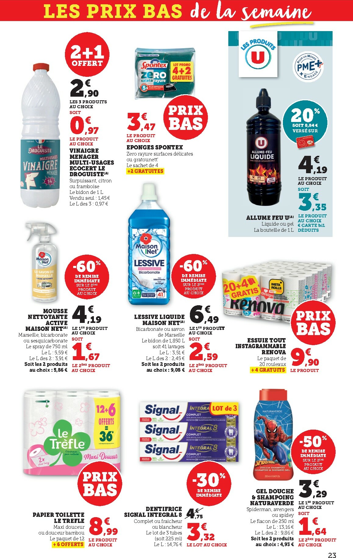 bi1 - Catalogue Bi1 - Supermarché valable du 20/01 au 01/02 - page: 23