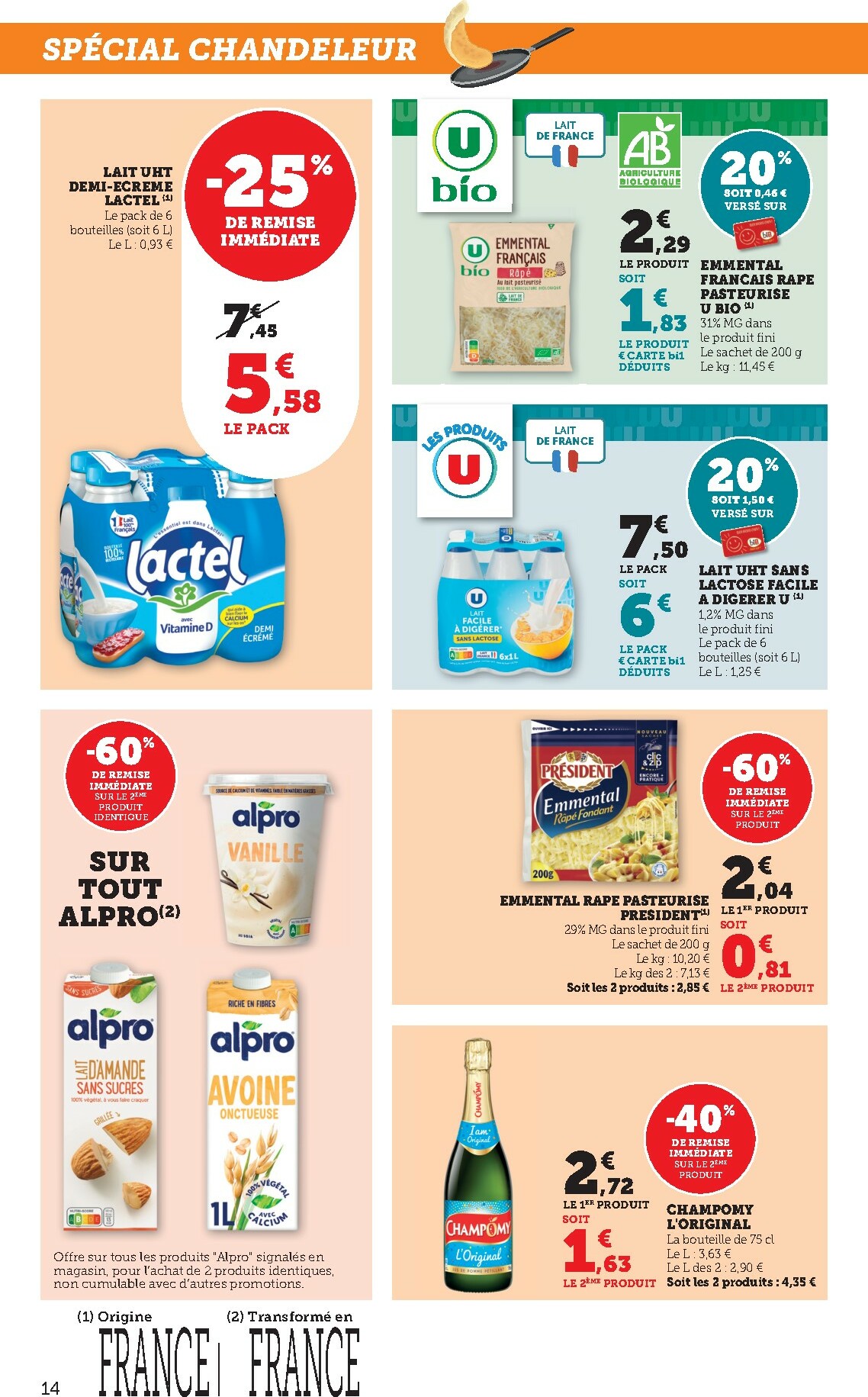 bi1 - Catalogue Bi1 - Supermarché valable du 20/01 au 01/02 - page: 14