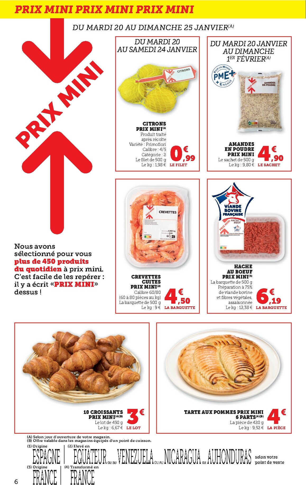 bi1 - Catalogue Bi1 - Supermarché valable du 20/01 au 01/02 - page: 6