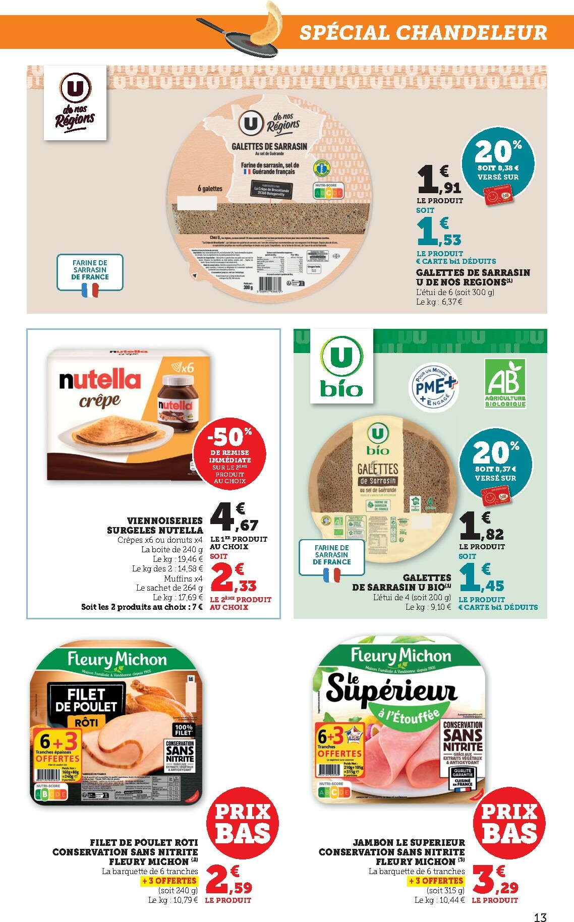 bi1 - Catalogue Bi1 - Supermarché valable du 20/01 au 01/02 - page: 13