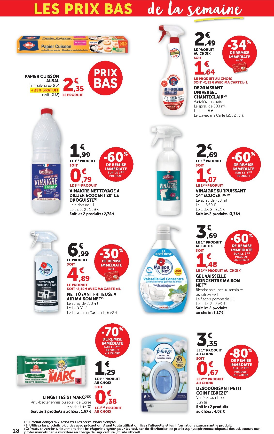 bi1 - Catalogue Bi1 Supermarché - Dompierre-sur-Besbre, Clamecy, Veigy-Foncenez, Auxerre valable du 24/02/2026 au 08/03/2026 - page: 18