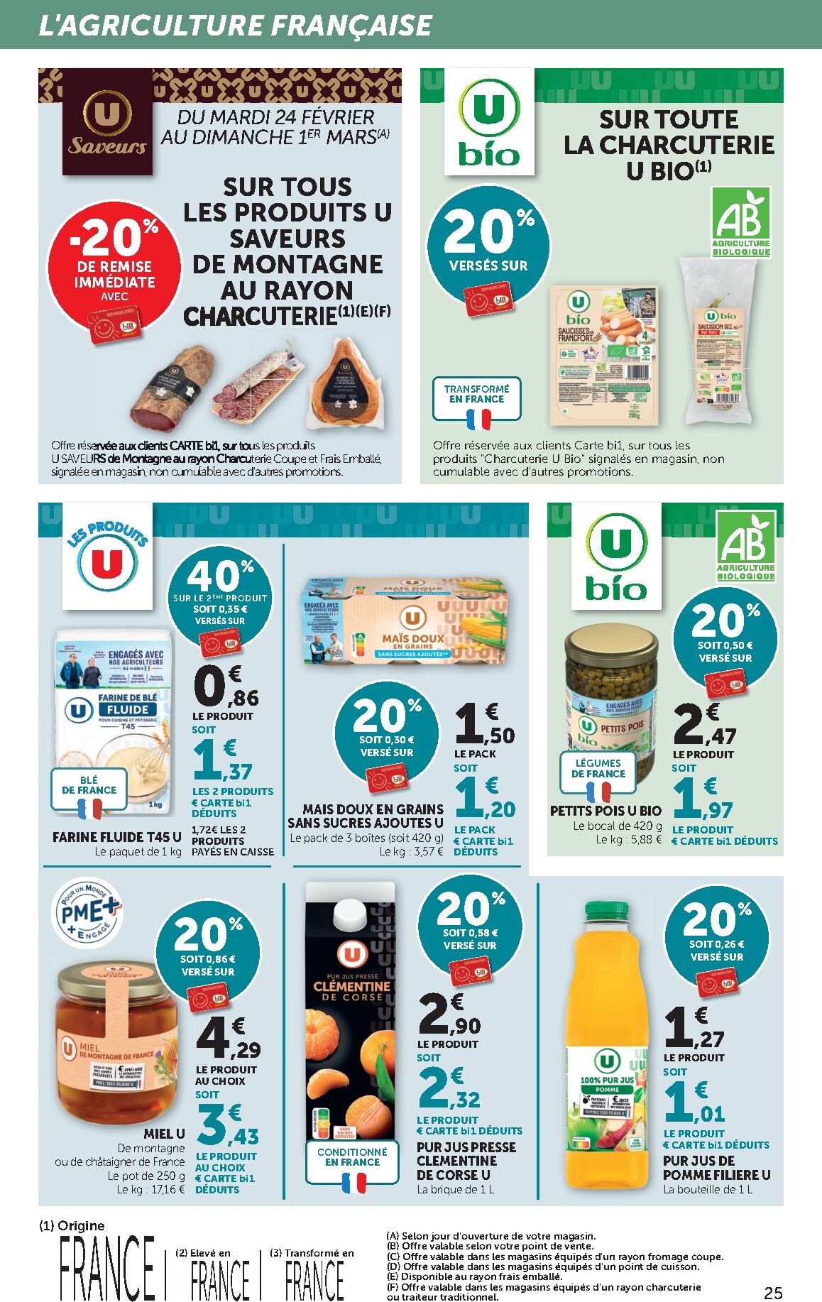 bi1 - Catalogue Bi1 Supermarché - Dompierre-sur-Besbre, Clamecy, Veigy-Foncenez, Auxerre valable du 24/02/2026 au 08/03/2026 - page: 25