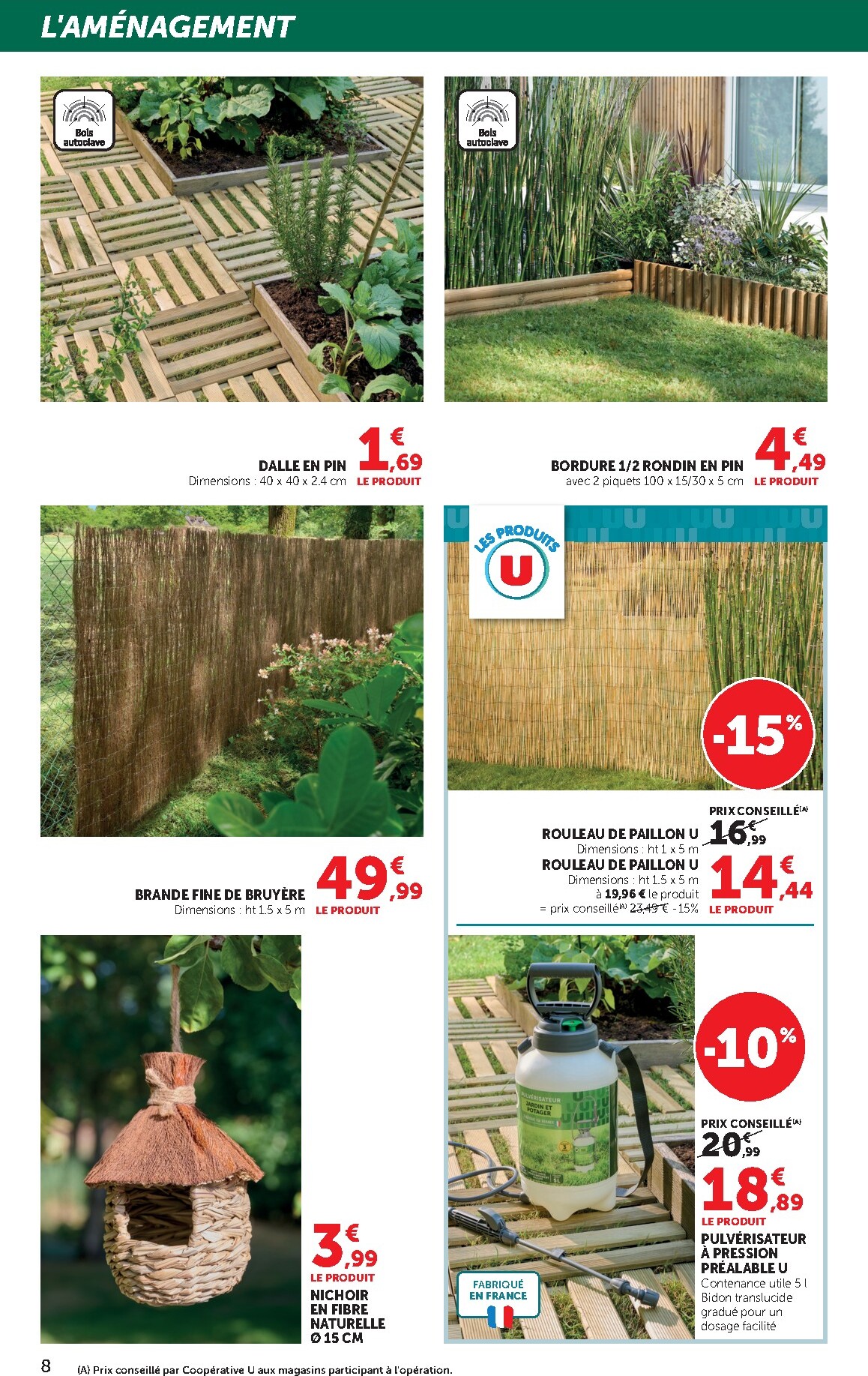 bi1 - Catalogue Bi1 Supermarché - Chaource, Ervy-le-Châtel, La Guerche-sur-l’Aubois, Bligny-sur-Ouche, Voujeaucourt, Lavans-les-Saint-Claude, Saint-Pierre-le-Moûtier, Verdun-sur-le-Doubs, Bléneau, Saint-Fargeau, Vermenton valable du 24/02/2026 au 08/03/202 - page: 8