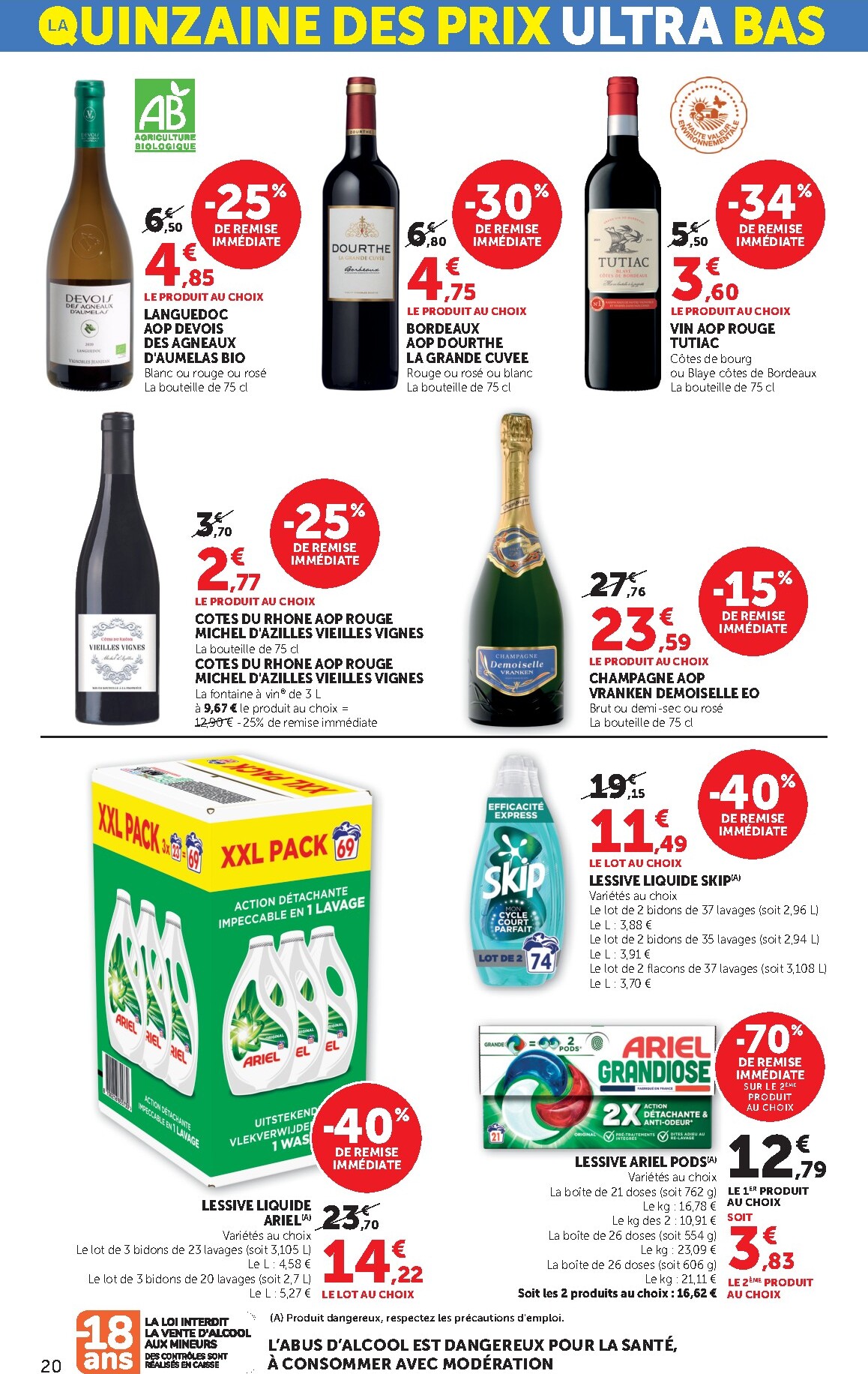 bi1 - Catalogue Bi1 Supermarché - Dompierre-sur-Besbre, Clamecy, Veigy-Foncenez, Auxerre valable du 03/03/2026 au 15/03/2026 - page: 20