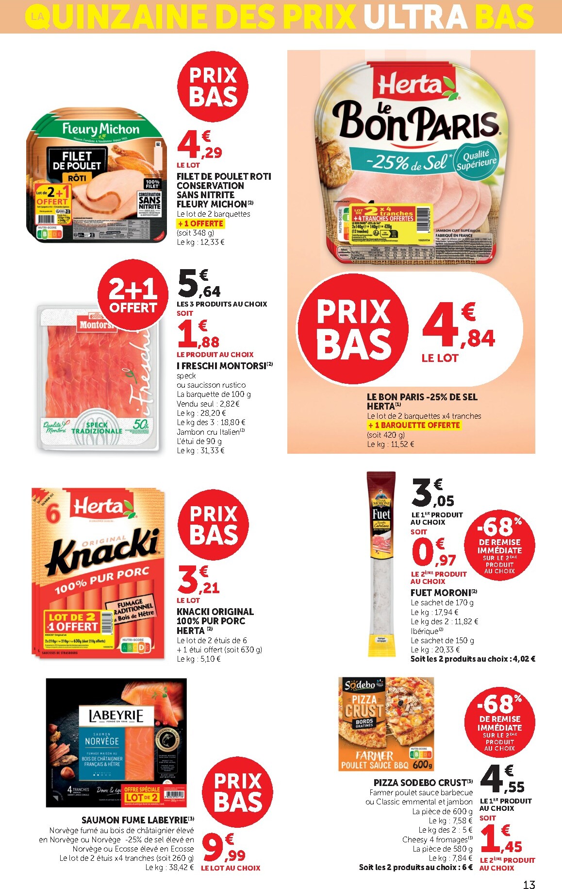 bi1 - Catalogue Bi1 Supermarché - Dompierre-sur-Besbre, Clamecy, Veigy-Foncenez, Auxerre valable du 03/03/2026 au 15/03/2026 - page: 13