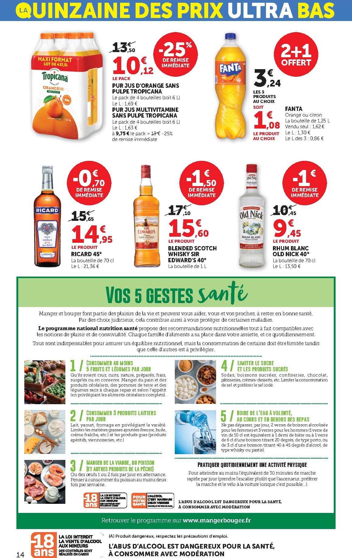 bi1 - Catalogue Bi1 Supermarché - Lurcy-Lévis, Ervy-le-Châtel, La Guerche-sur-l’Aubois, Aiserey, Selongey, Venarey-les-Laumes, Champs-sur-Yonne, Pont-sur-Yonne, Saint-Fargeau, Saint-Georges-sur-Baulche, Vermenton valable du 03/03/2026 au 15/03/2026 - page: 14