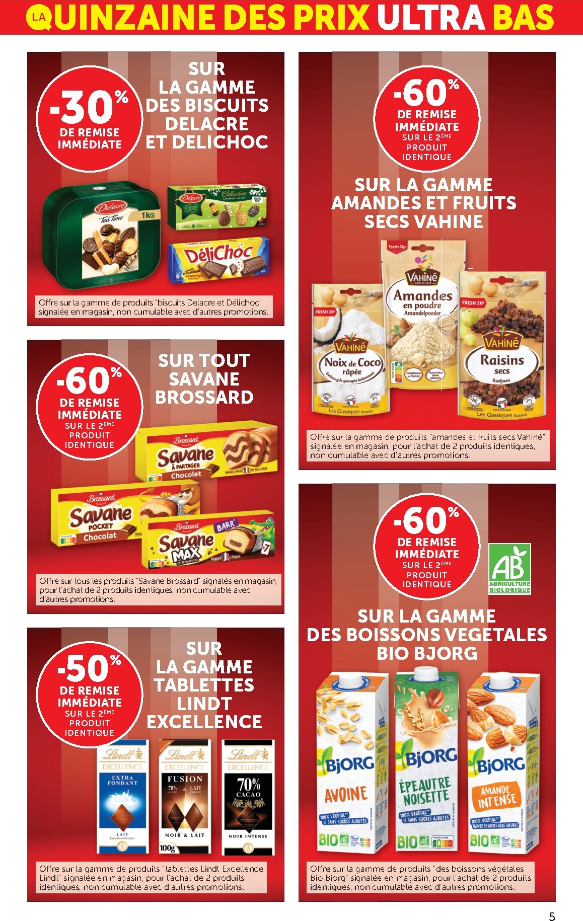 bi1 - Catalogue Bi1 Supermarché - Lurcy-Lévis, Ervy-le-Châtel, La Guerche-sur-l’Aubois, Aiserey, Selongey, Venarey-les-Laumes, Champs-sur-Yonne, Pont-sur-Yonne, Saint-Fargeau, Saint-Georges-sur-Baulche, Vermenton valable du 03/03/2026 au 15/03/2026 - page: 5