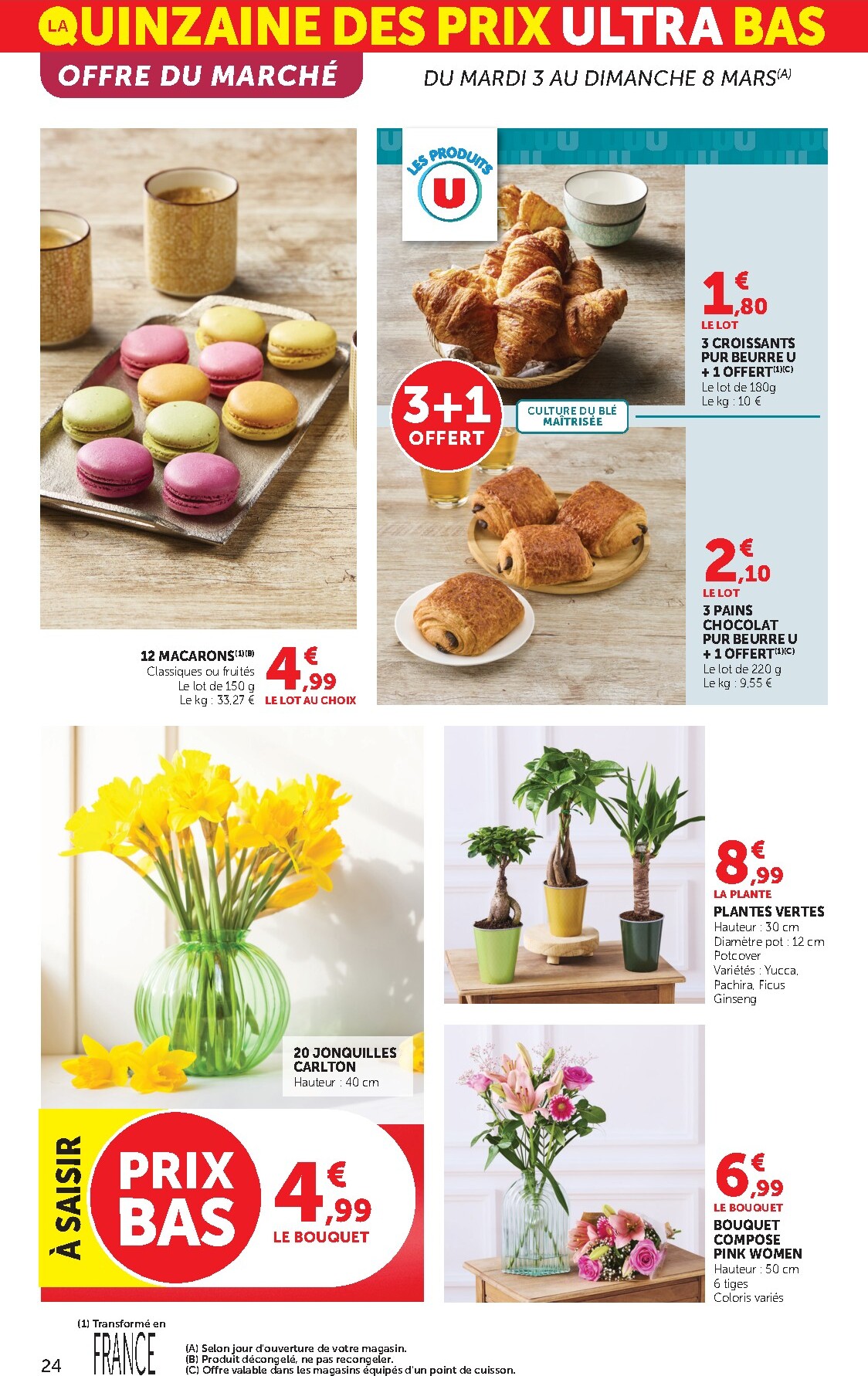 bi1 - Catalogue Bi1 Supermarché - Lurcy-Lévis, Ervy-le-Châtel, La Guerche-sur-l’Aubois, Aiserey, Selongey, Venarey-les-Laumes, Champs-sur-Yonne, Pont-sur-Yonne, Saint-Fargeau, Saint-Georges-sur-Baulche, Vermenton valable du 03/03/2026 au 15/03/2026 - page: 24