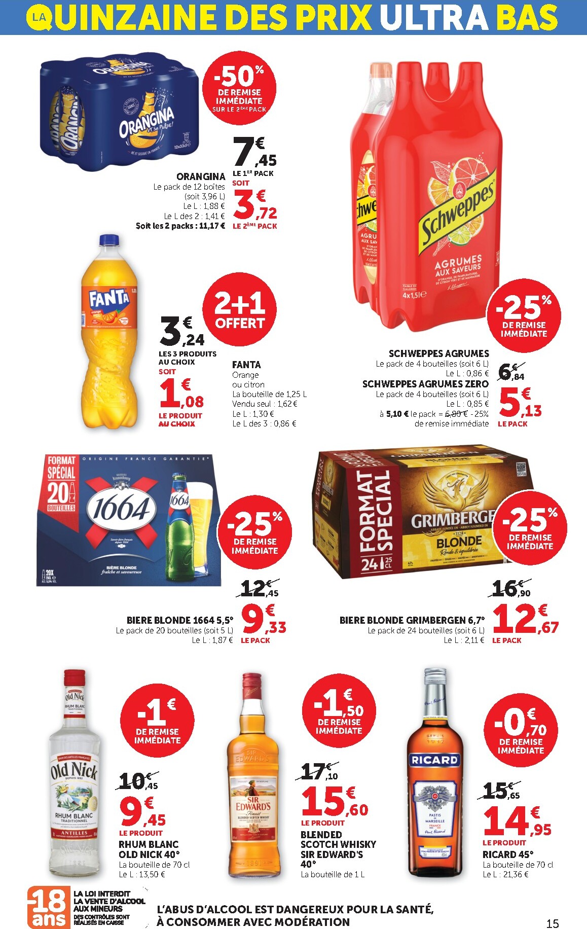 bi1 - Catalogue Bi1 Supermarché - Chaource, Voujeaucourt, Lavans-les-Saint-Claude, Salins-les-Bains, La Pacaudière, Lormes, Saint-Pierre-le-Moûtier, La Clayette, Louhans, Verdun-sur-le-Doubs, Ancy-le-Franc, Bléneau valable du 03/03/2026 au 15/03/2026 - page: 15