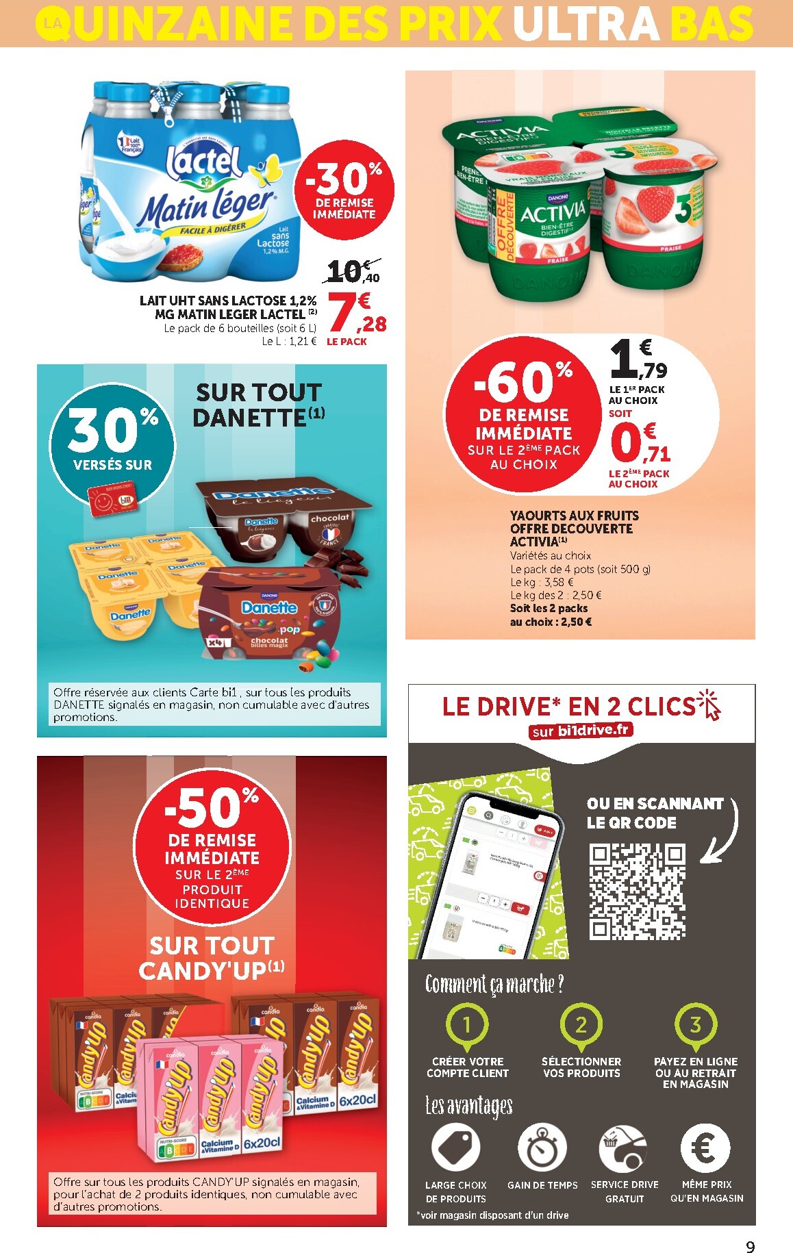 bi1 - Catalogue Bi1 Supermarché valable du 10/03/2026 au 22/03/2026 - page: 9
