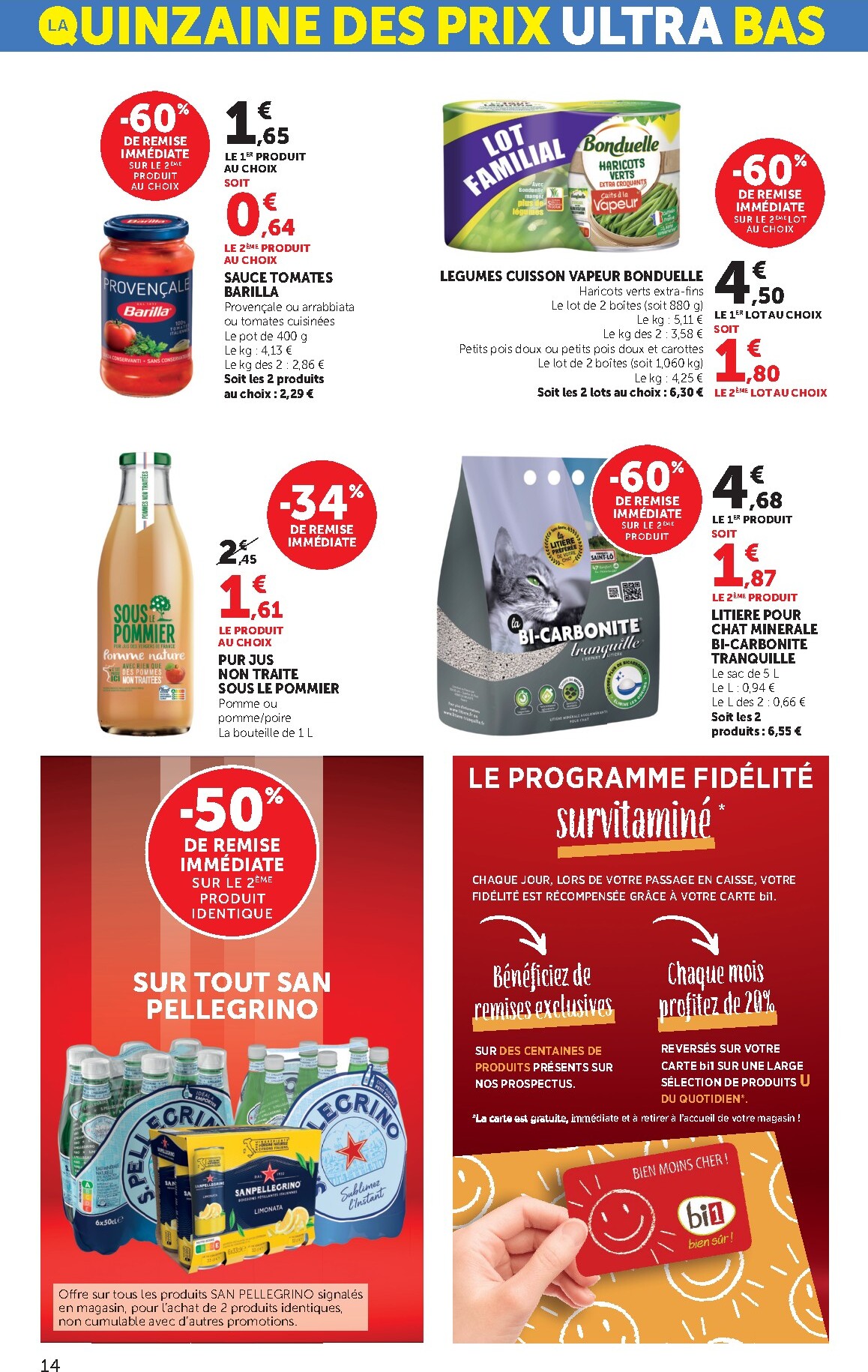 bi1 - Catalogue Bi1 Supermarché valable du 10/03/2026 au 22/03/2026 - page: 14
