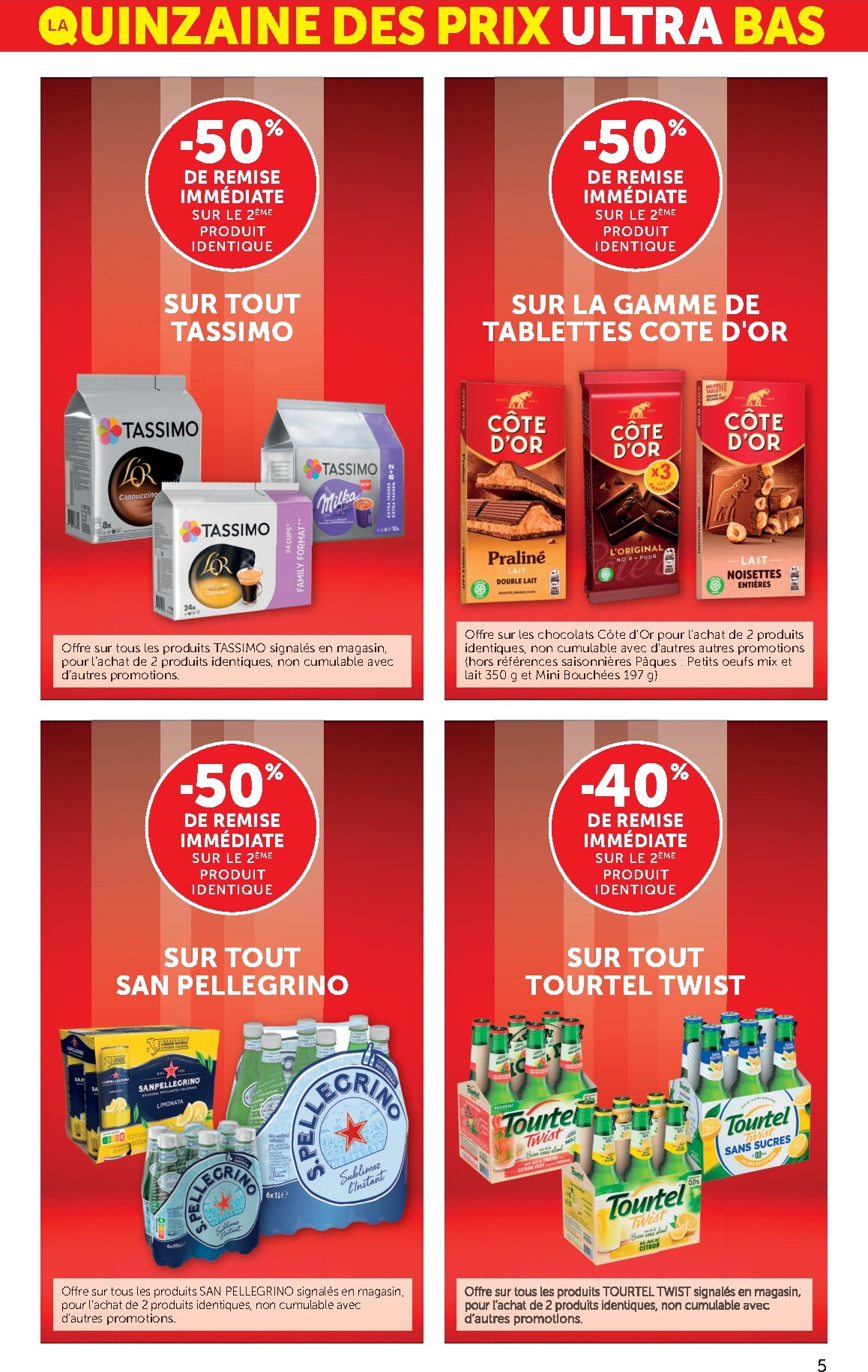 bi1 - Catalogue Bi1 Supermarché - Lurcy-Lévis, Ervy-le-Châtel, La Guerche-sur-l’Aubois, Aiserey, Selongey, Venarey-les-Laumes, Champs-sur-Yonne, Pont-sur-Yonne, Saint-Fargeau, Saint-Georges-sur-Baulche, Vermenton valable du 10/03/2026 au 22/03/2026 - page: 5