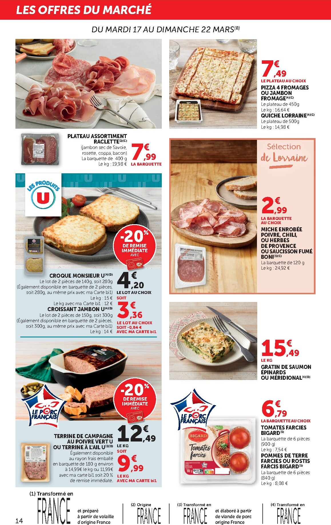 bi1 - Catalogue Bi1 Supermarché valable du 17/03/2026 au 29/03/2026 - page: 14