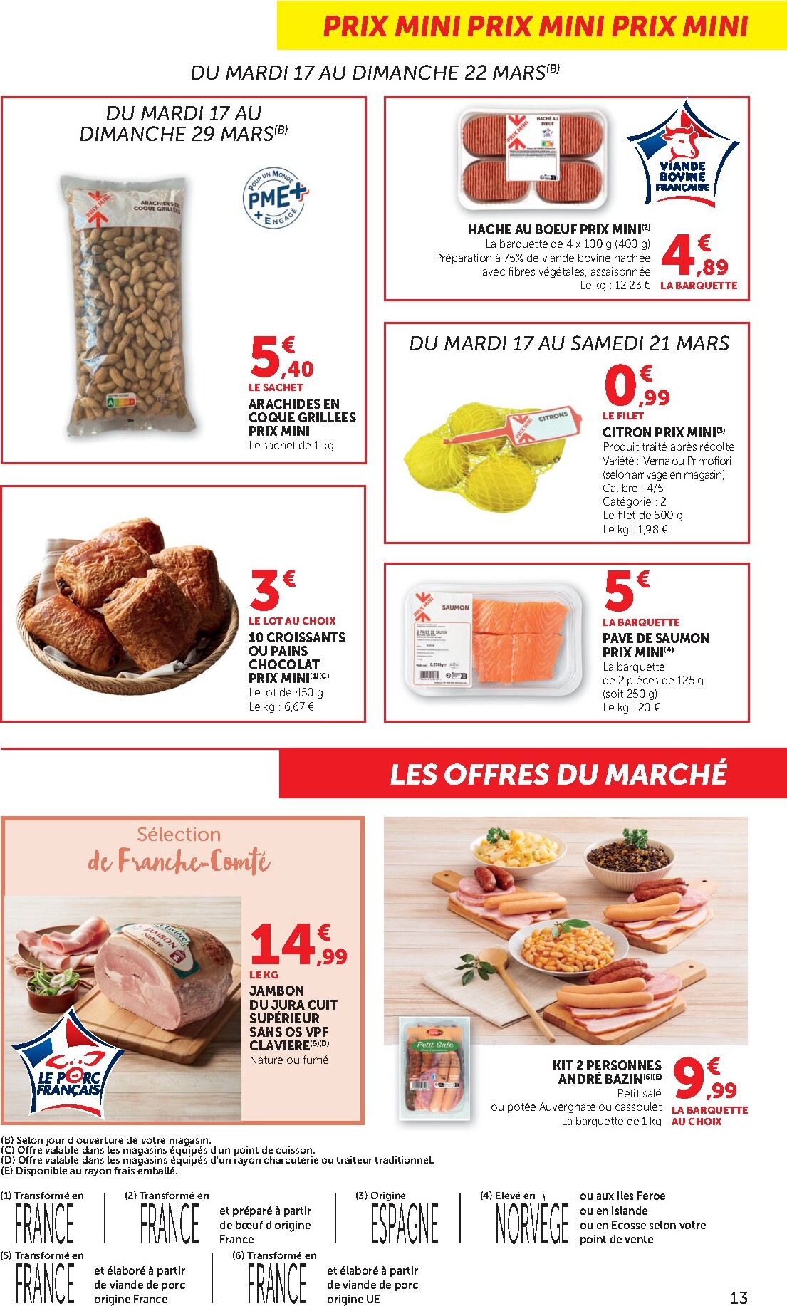bi1 - Catalogue Bi1 Supermarché valable du 17/03/2026 au 29/03/2026 - page: 13