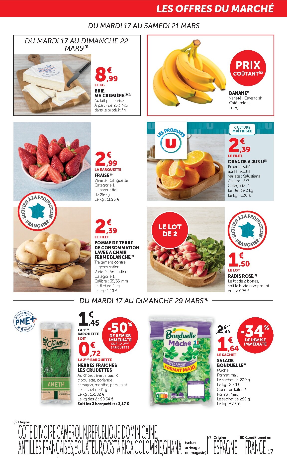 bi1 - Catalogue Bi1 Supermarché valable du 17/03/2026 au 29/03/2026 - page: 17