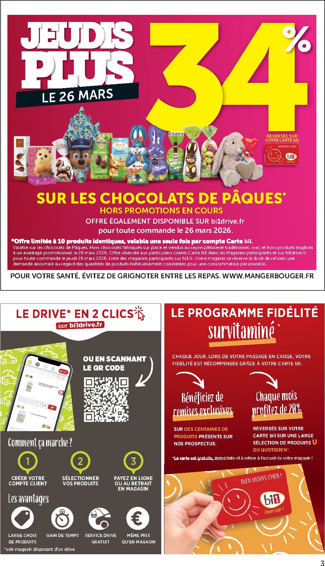 bi1 - Catalogue Bi1 Supermarché valable du 17/03/2026 au 29/03/2026 - page: 3
